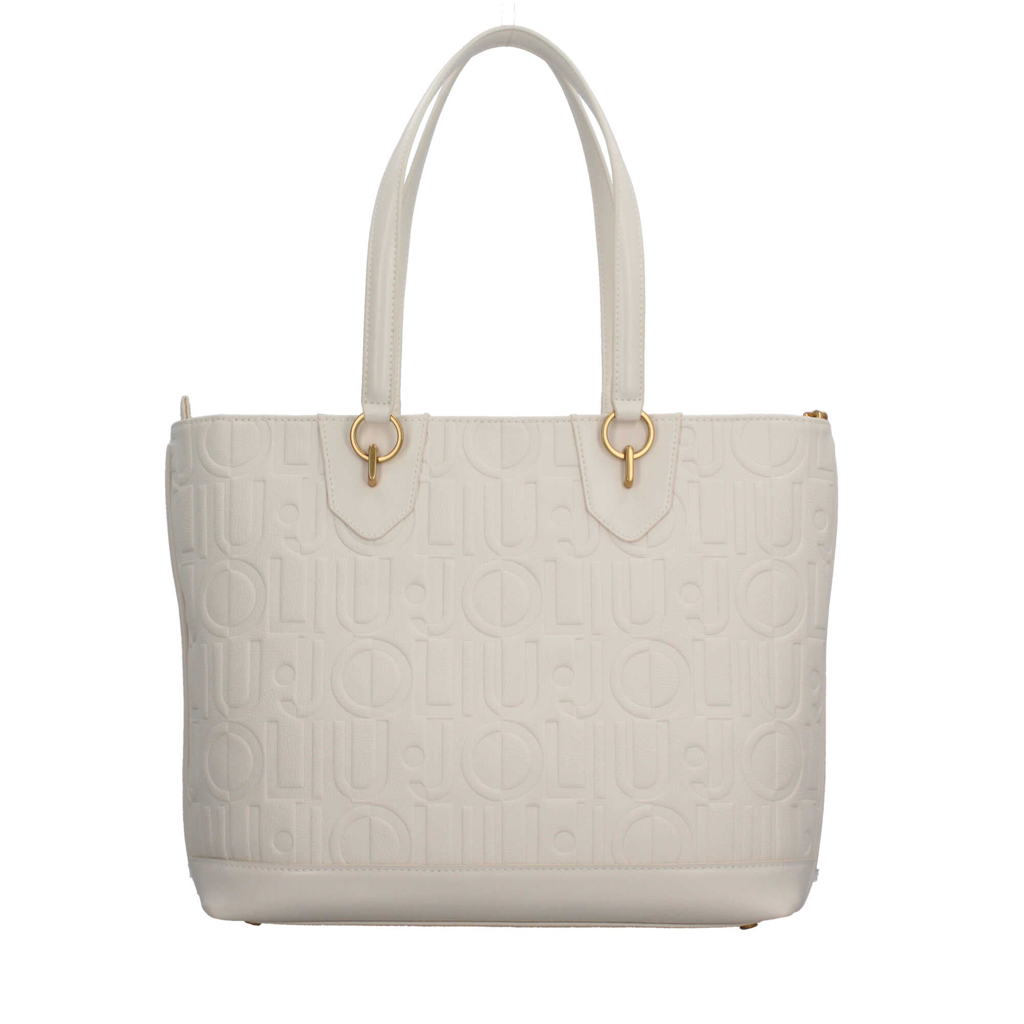 Borsa Shopper Donna Liu Jo con Logo in Rilievo e Catena Decorativa