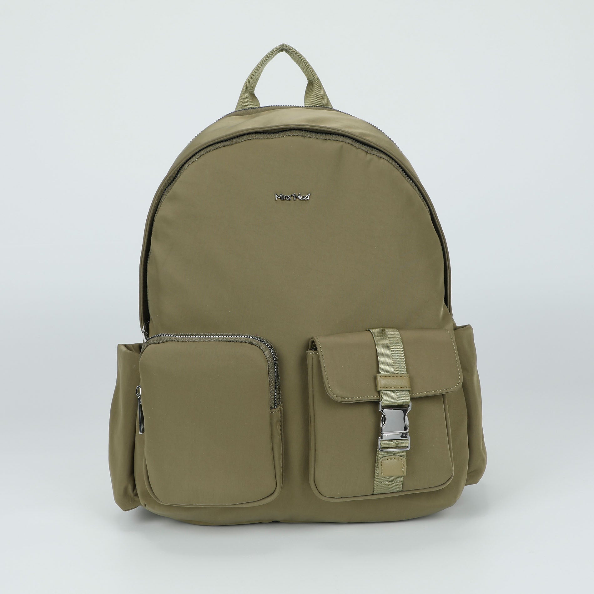 Mimi Mua zaino grande in nylon con tasche