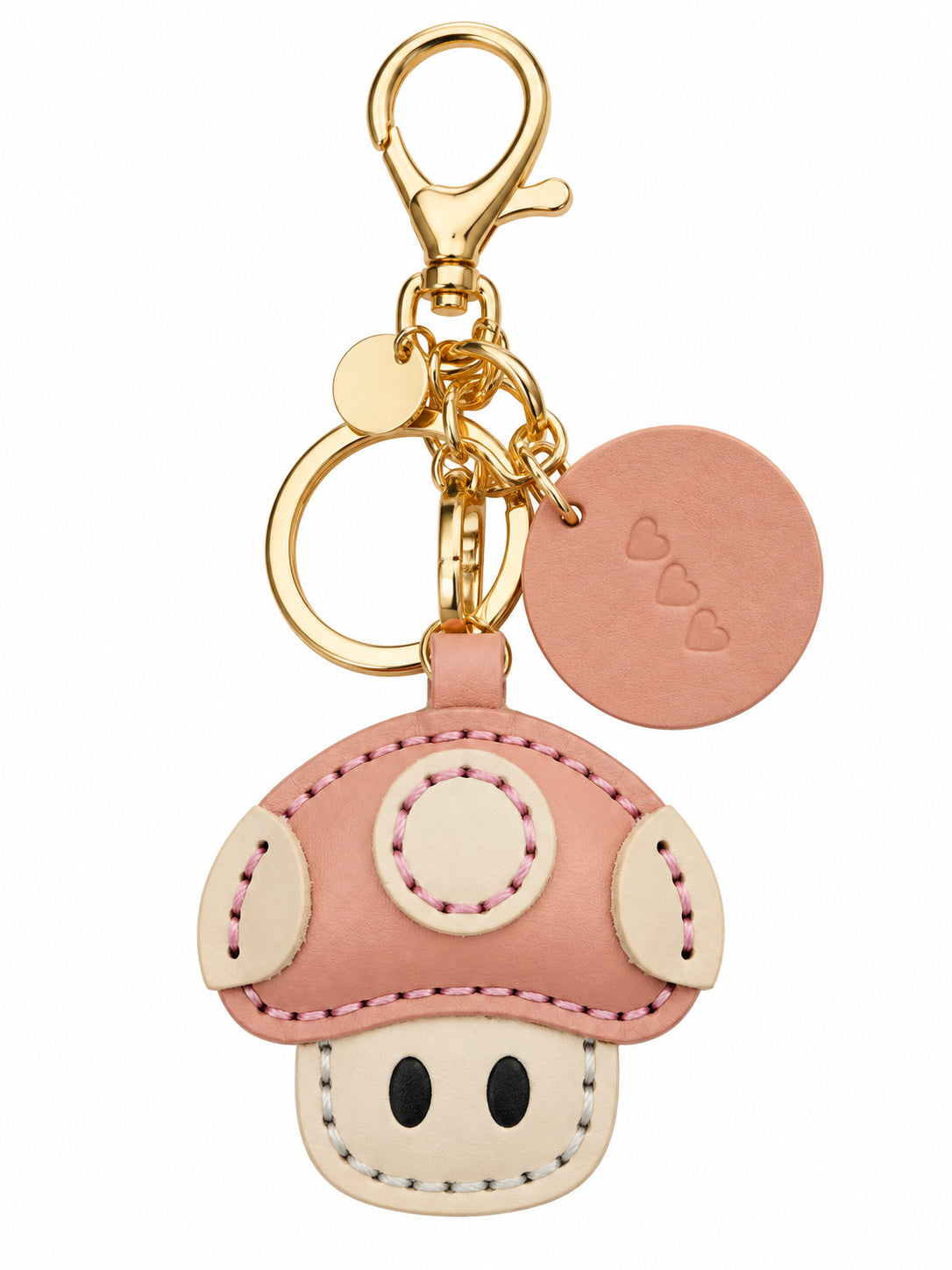 Portachiavi YNot? Donna con Fungo e Cuori – Charm Decorativo per Borsa e Chiavi