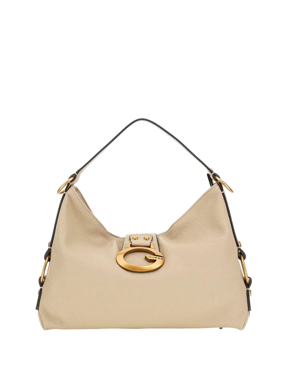 Borsa a spalla Guess in pelle sintetica con fibbia logo