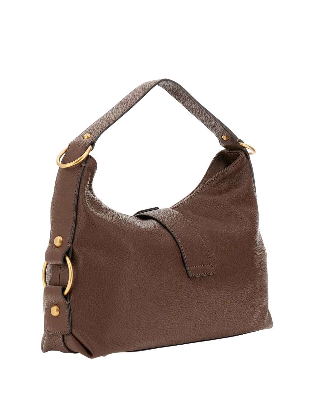 Borsa a spalla Guess in pelle sintetica con fibbia logo