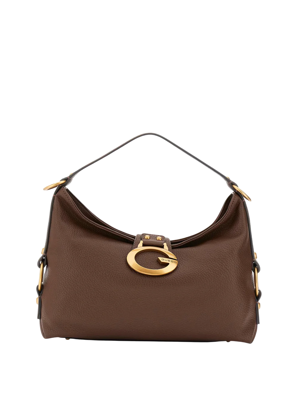 Borsa a spalla Guess in pelle sintetica con fibbia logo