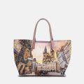Ynot shopping bag con doppi manici