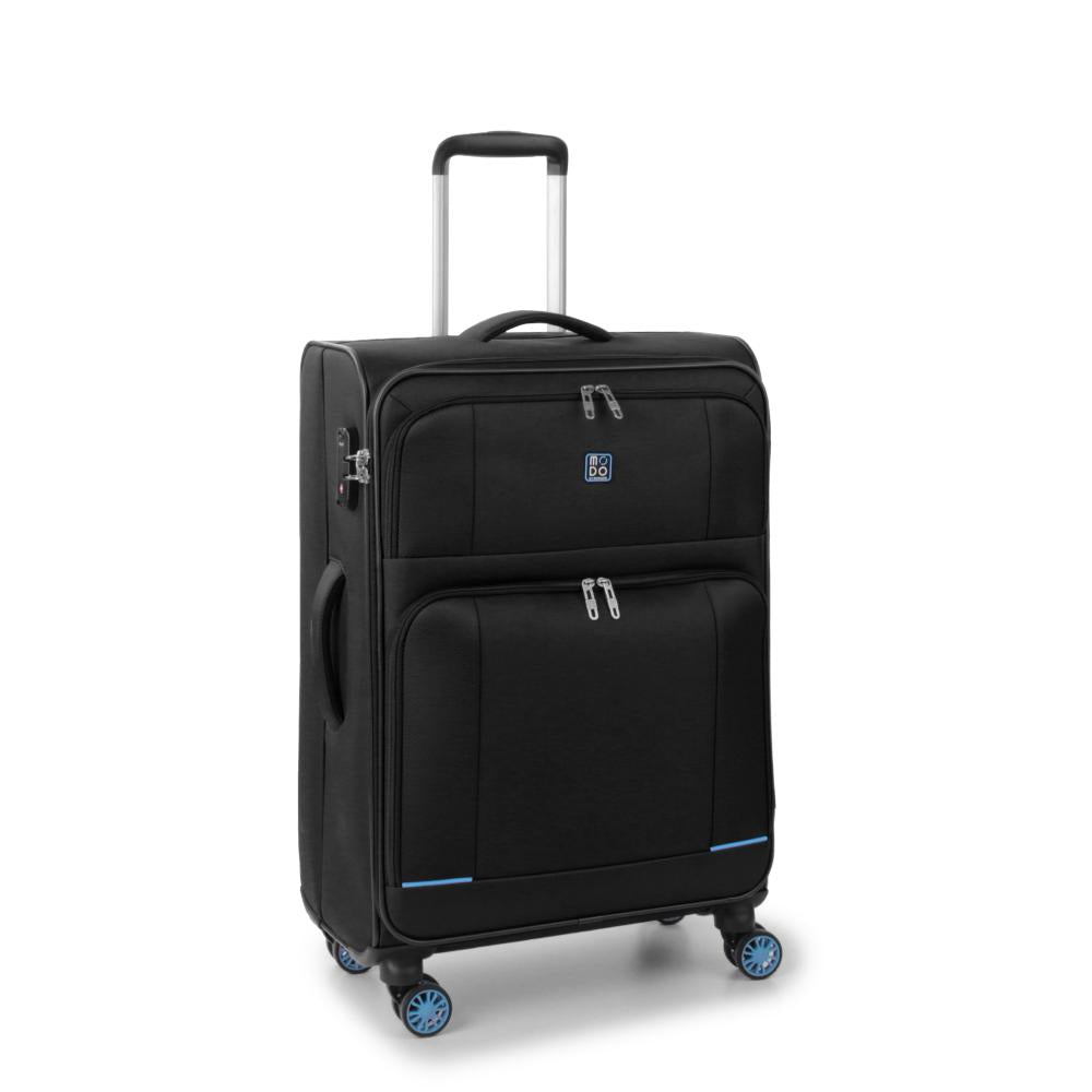 Trolley Modo by Roncato medio con 4 ruote e chiusura TSA NERO TU | Giò Fashion
