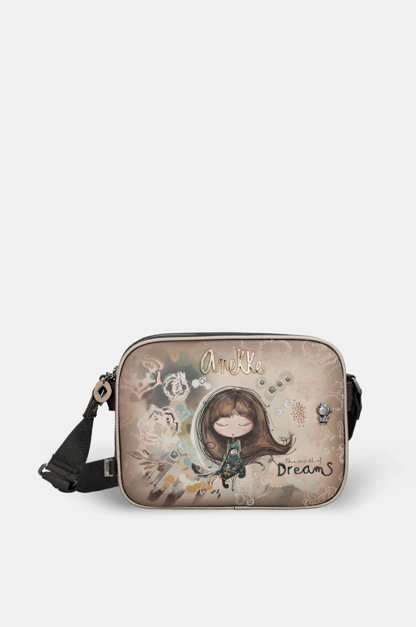 Borsa a tracolla Anekke The World of Dreams compatta Beige TU | Giò Fashion