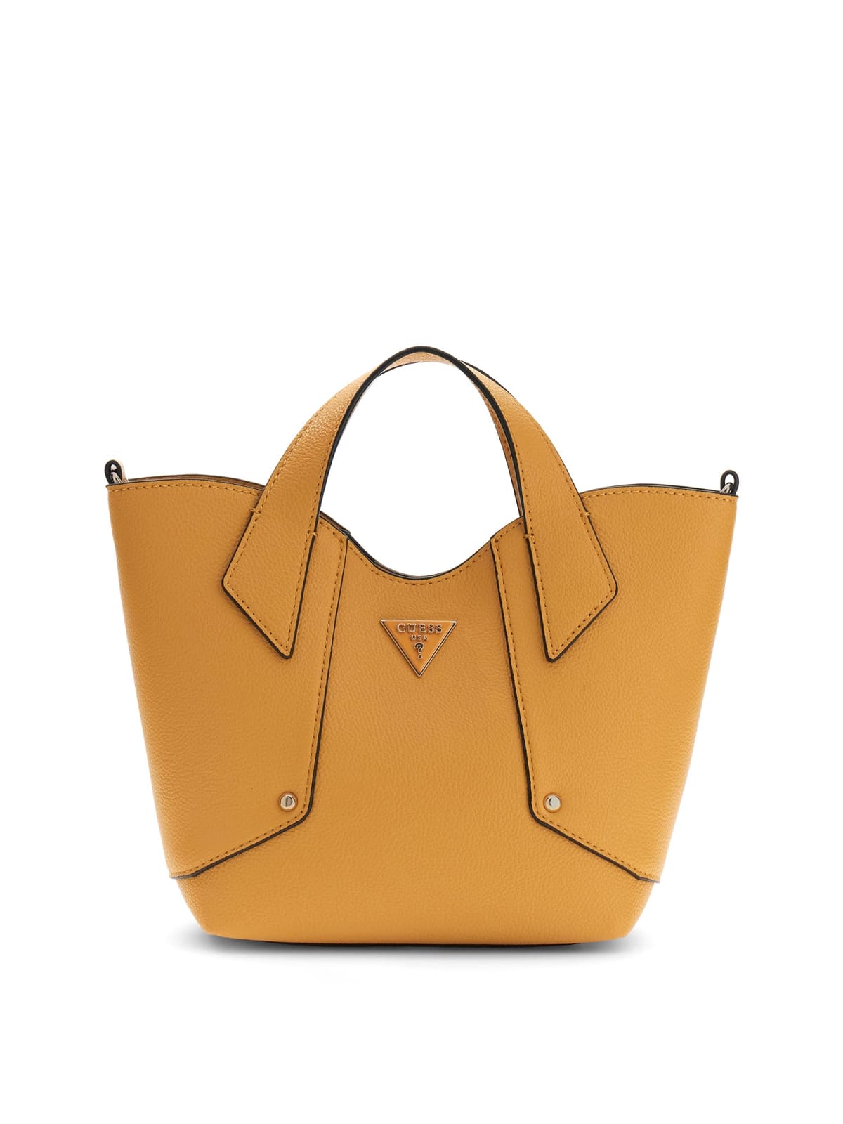 Borsa a mano Guess donna strutturata con doppi manici e logo AMBRA TU | Giò Fashion