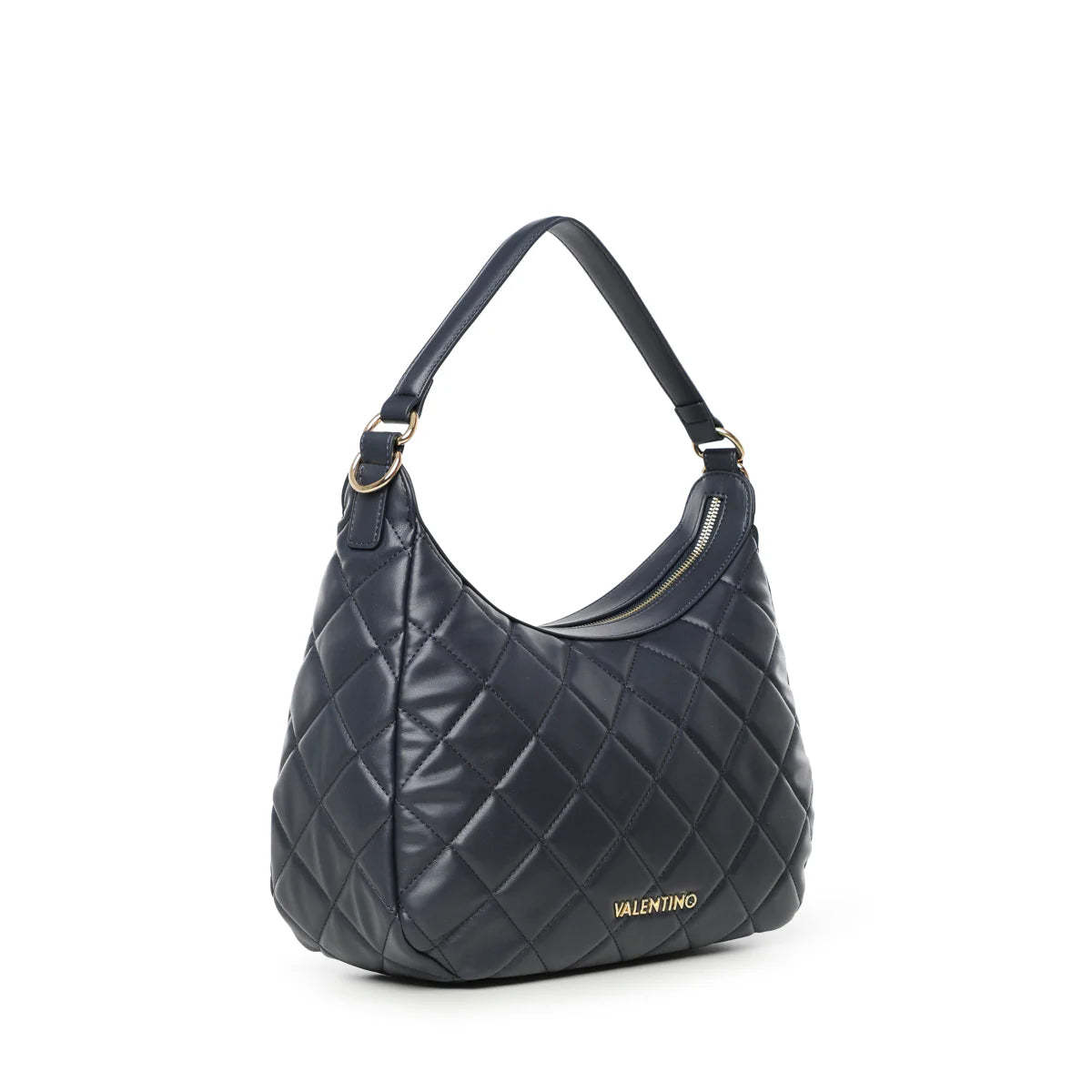 Borsa Valentino Ocarina trapuntata con logo BLU SCURO TU | Giò Fashion
