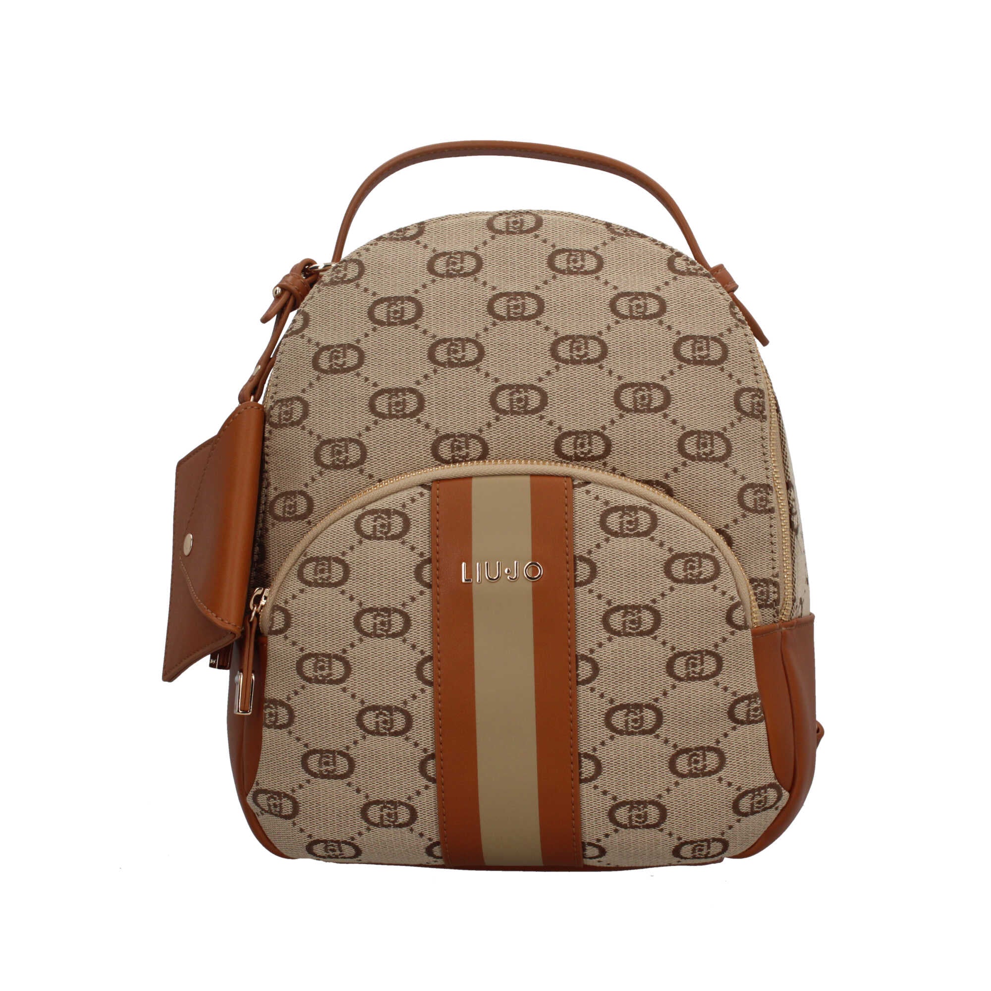 Zaino Donna Liu Jo in Tessuto Monogram con Pochette Coordinata
