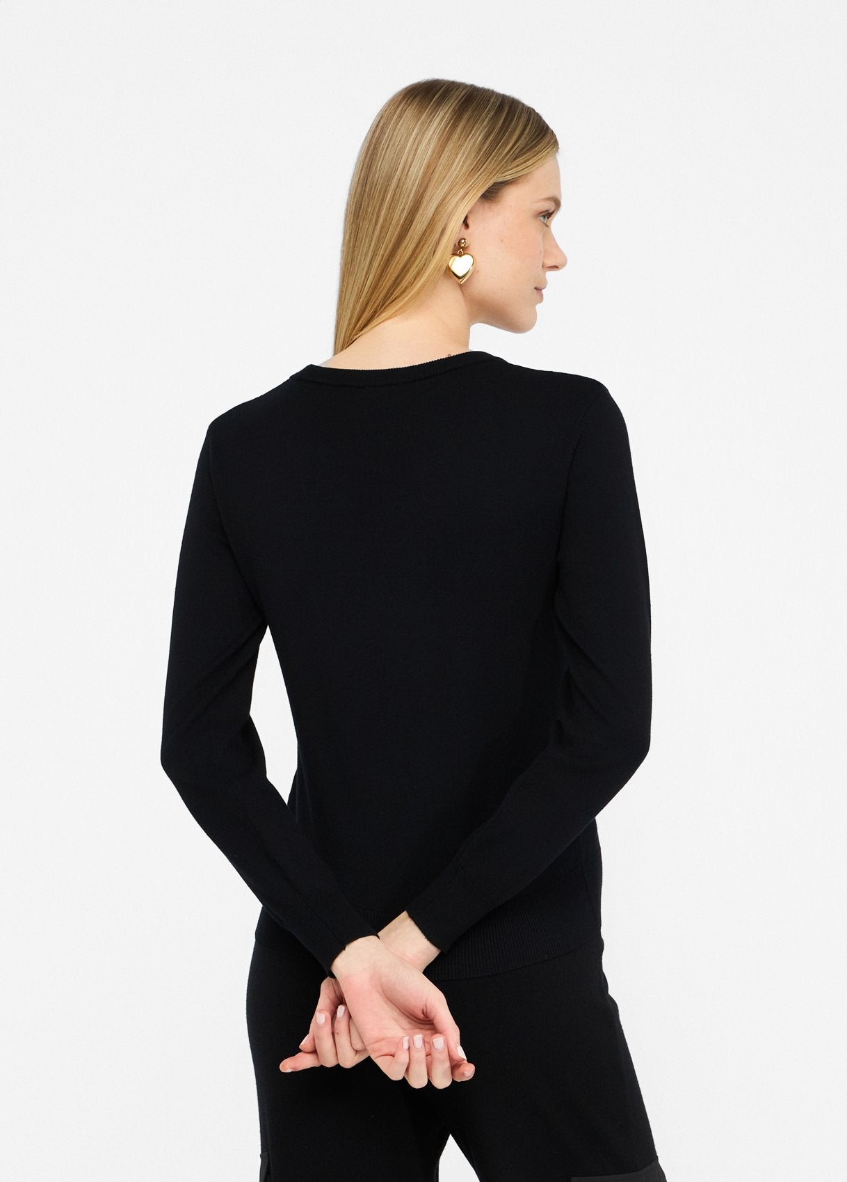 Maglia Liu Jo con logo Milano Nero L | Giò Fashion
