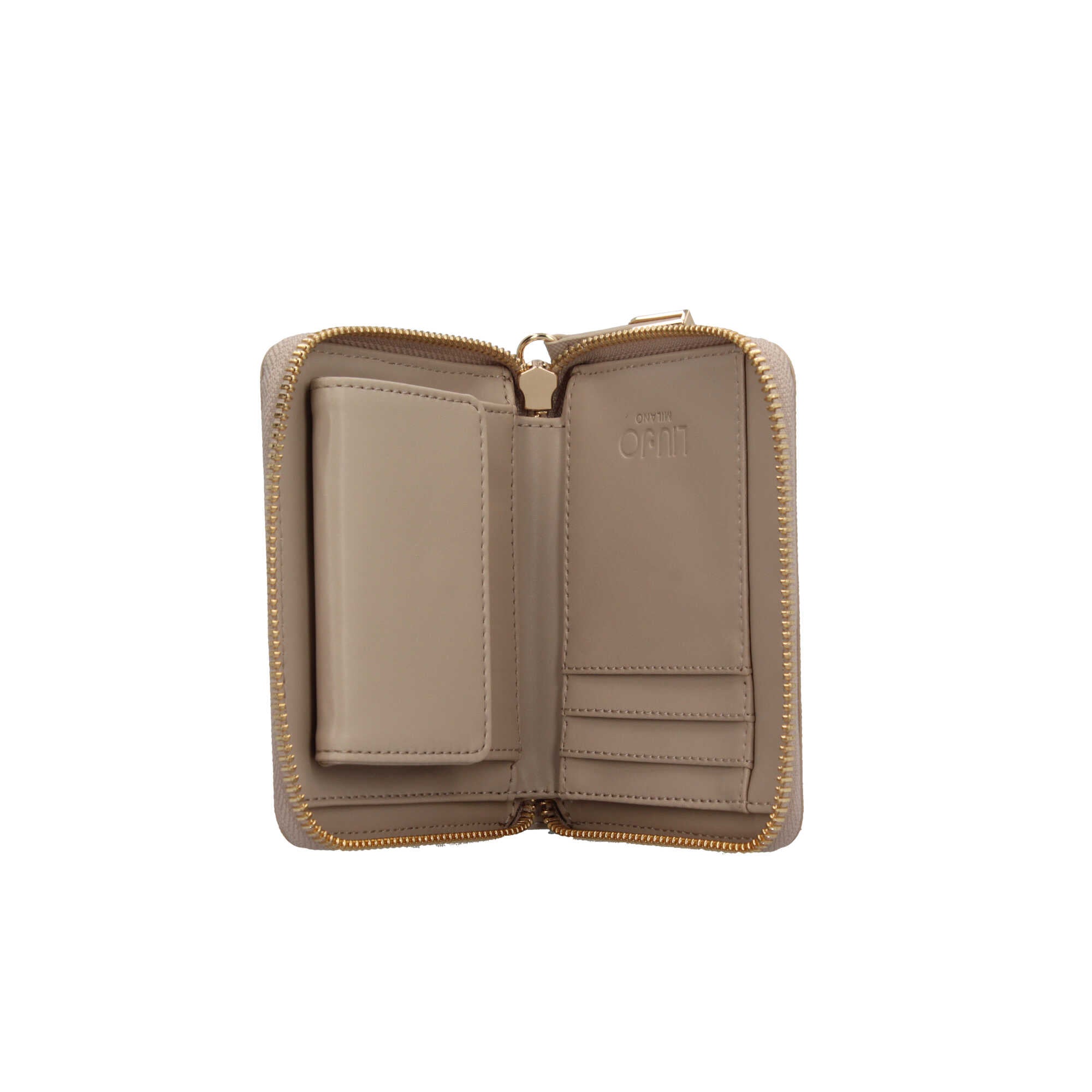 Portafoglio Donna Liu Jo con Logo in Rilievo e Chiusura Zip