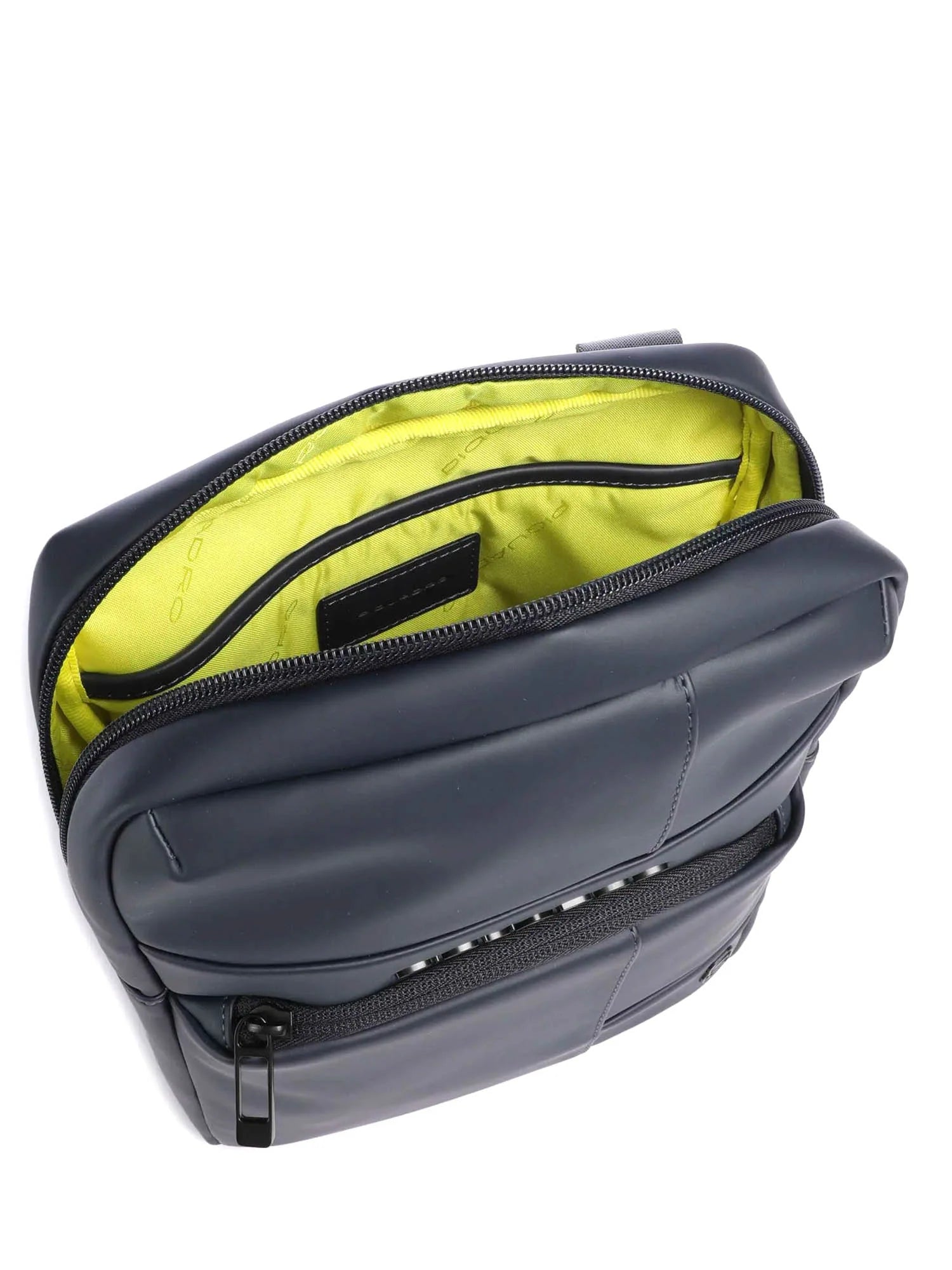 Borsa a Tracolla Piquadro Compatta con Tasca Frontale