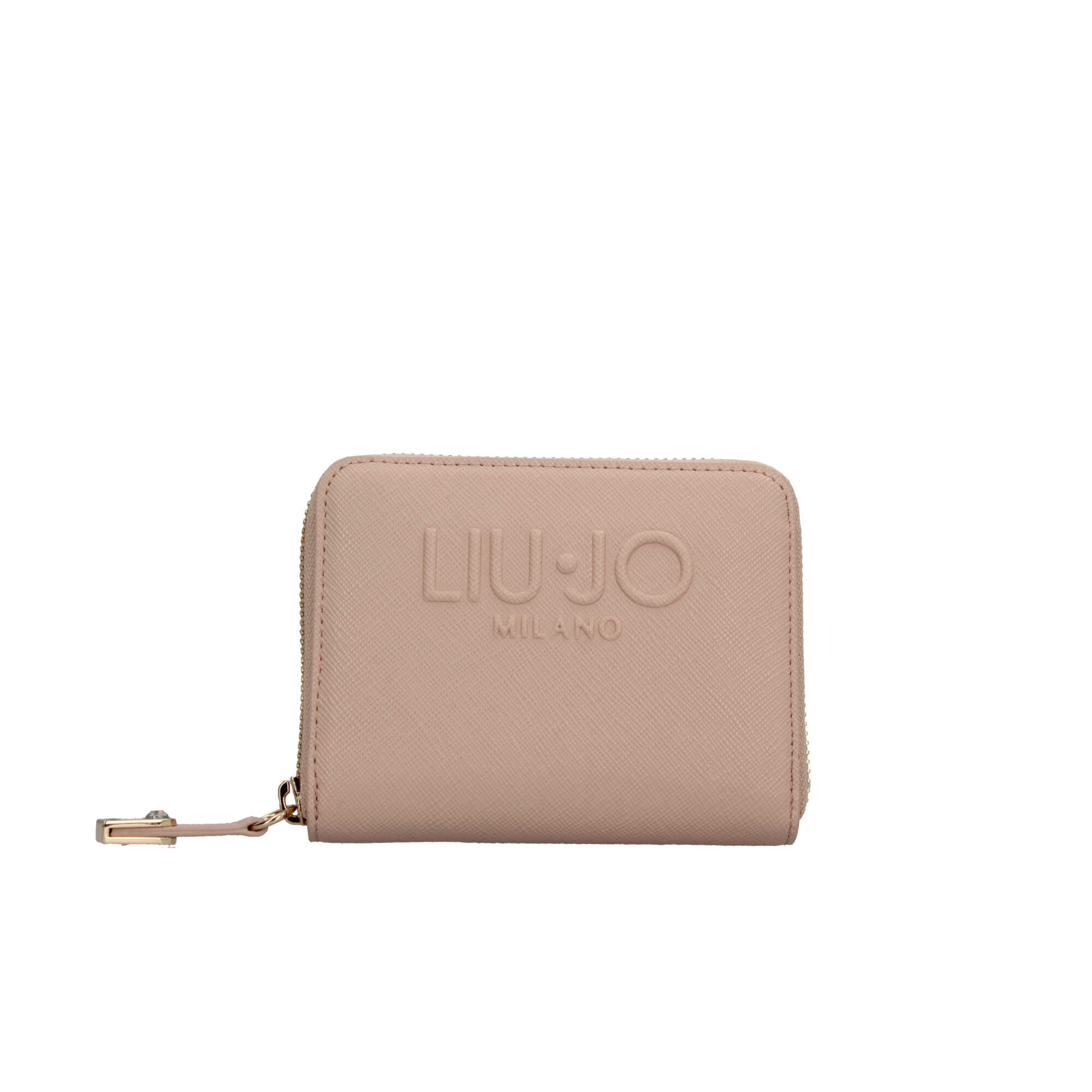 Portafoglio Donna Liu Jo con Logo in Rilievo e Chiusura Zip