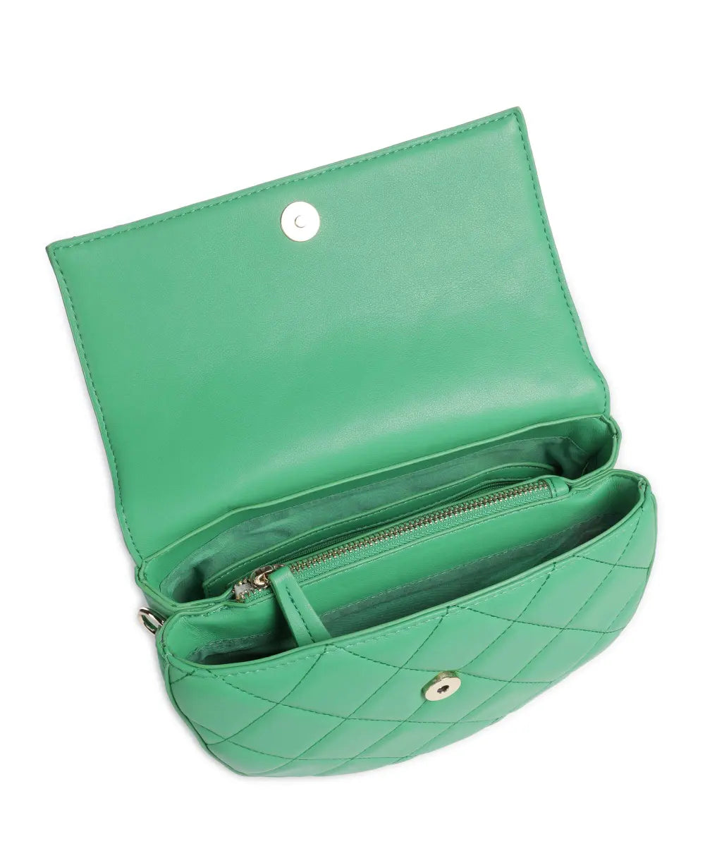 Borsa a tracolla Valentino trapuntata con tracolla logata
