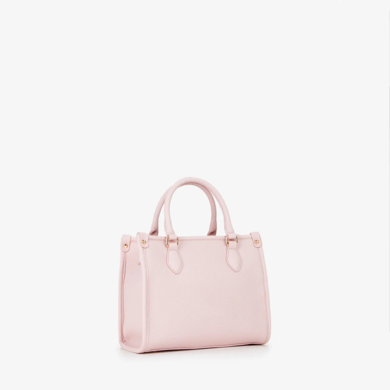 Borsa Valentino shopping a mano con logo in rilievo