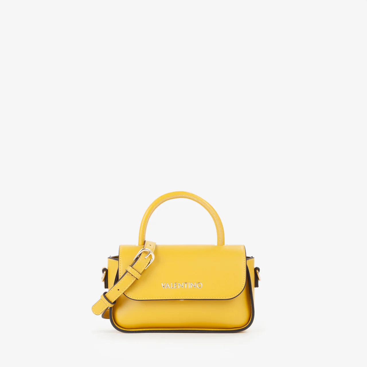 Valentino mini borsa a mano donna elegante con patta Giallo TU | Giò Fashion