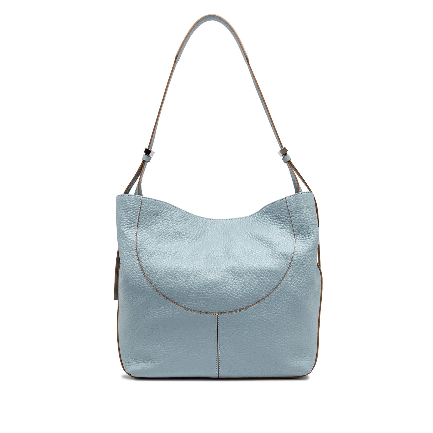 Gianni Chiarini Minerva borsa a spalla in pelle grana maxi con chiusura magnetica