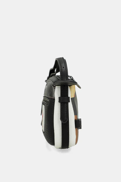 Borsa Tracolla Anekke Donna Piccola con Zip e Tracolla Regolabile Nero TU | Giò Fashion