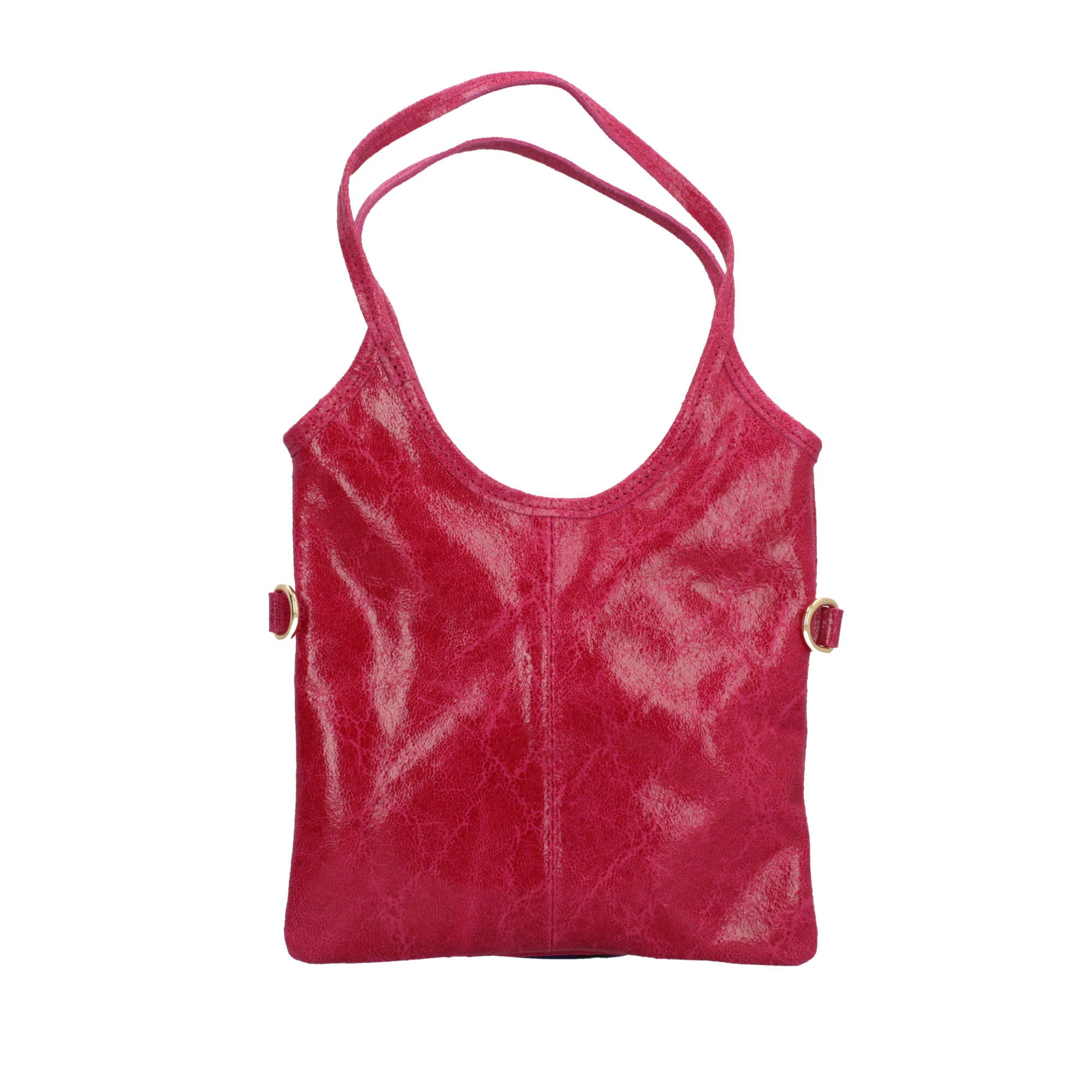 Borsa a mano in pelle Made in Italy con design sottile e moderno