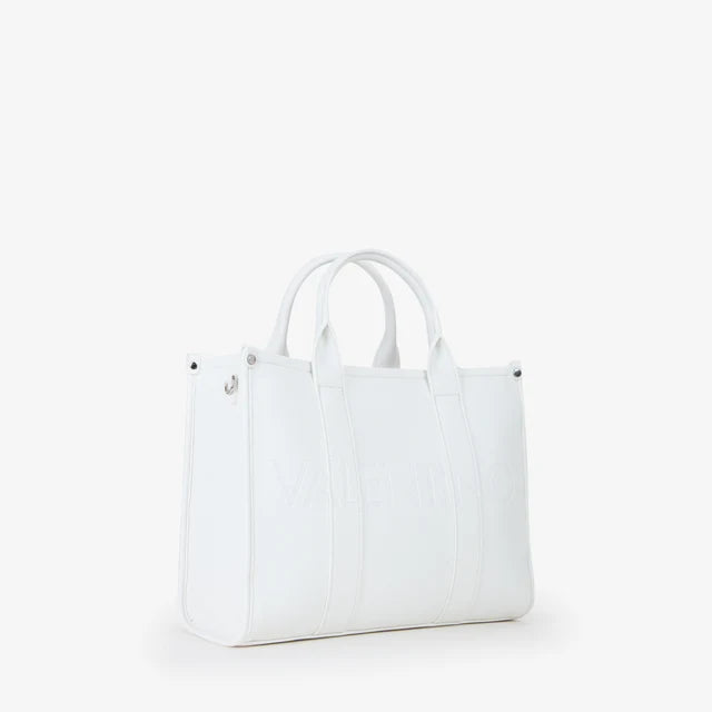 Borsa Valentino con logo in rilievo e tracolla regolabile