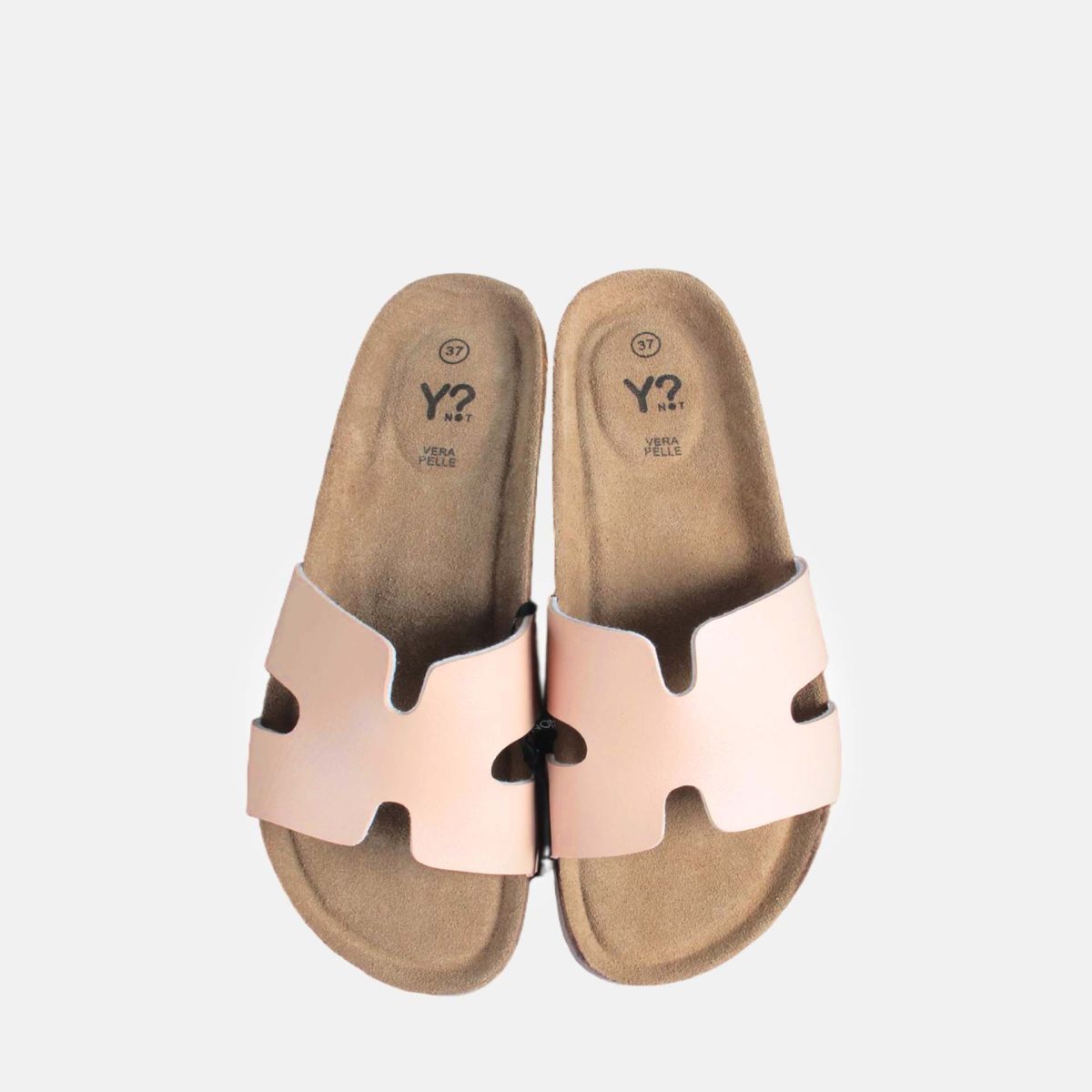 Ciabatte donna Y Not fascia sagomata design moderno comfort quotidiano Rosa 38 | Giò Fashion