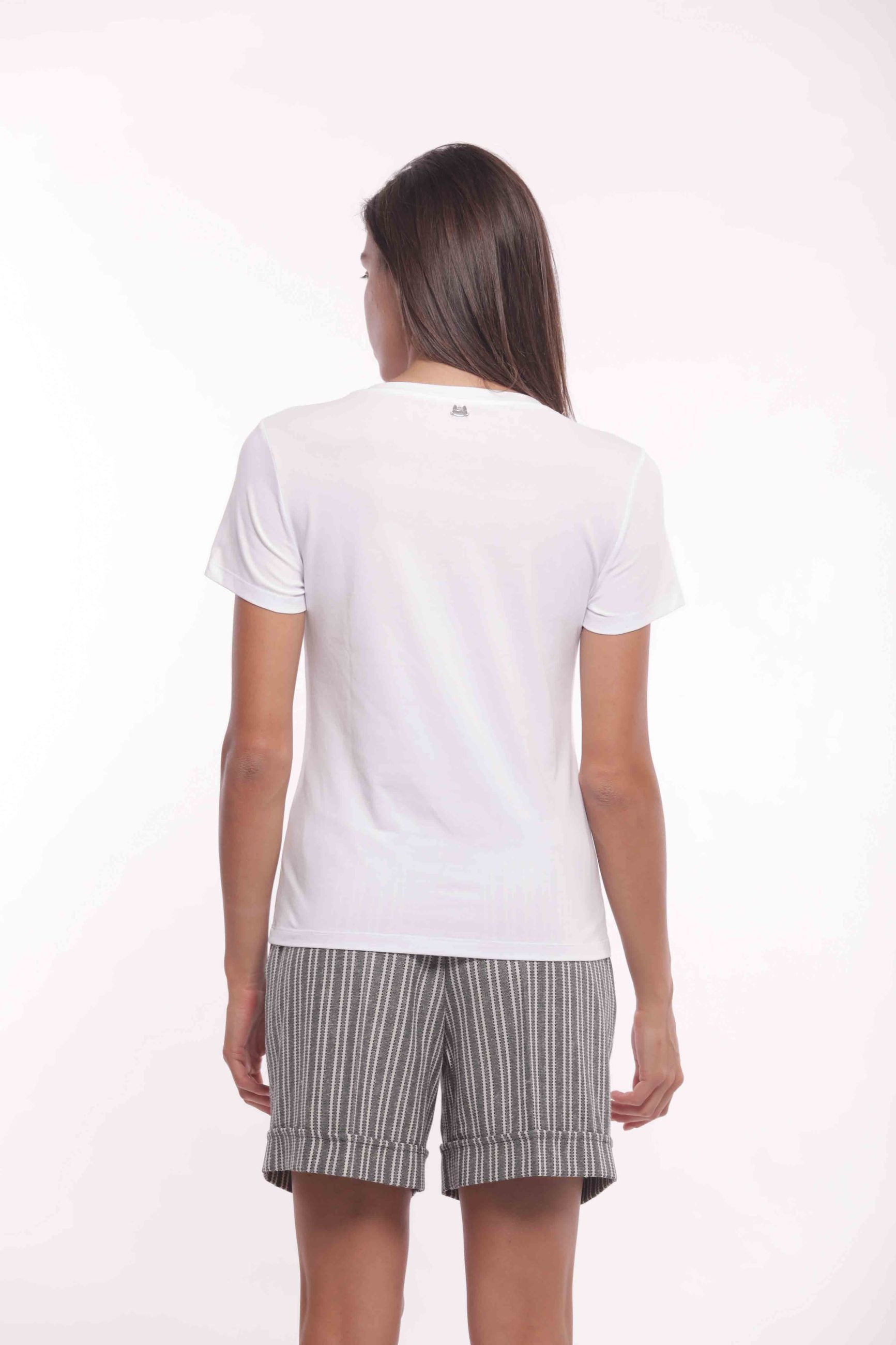 Minimua T-shirt To the Moon and Back con Stampa Lunare