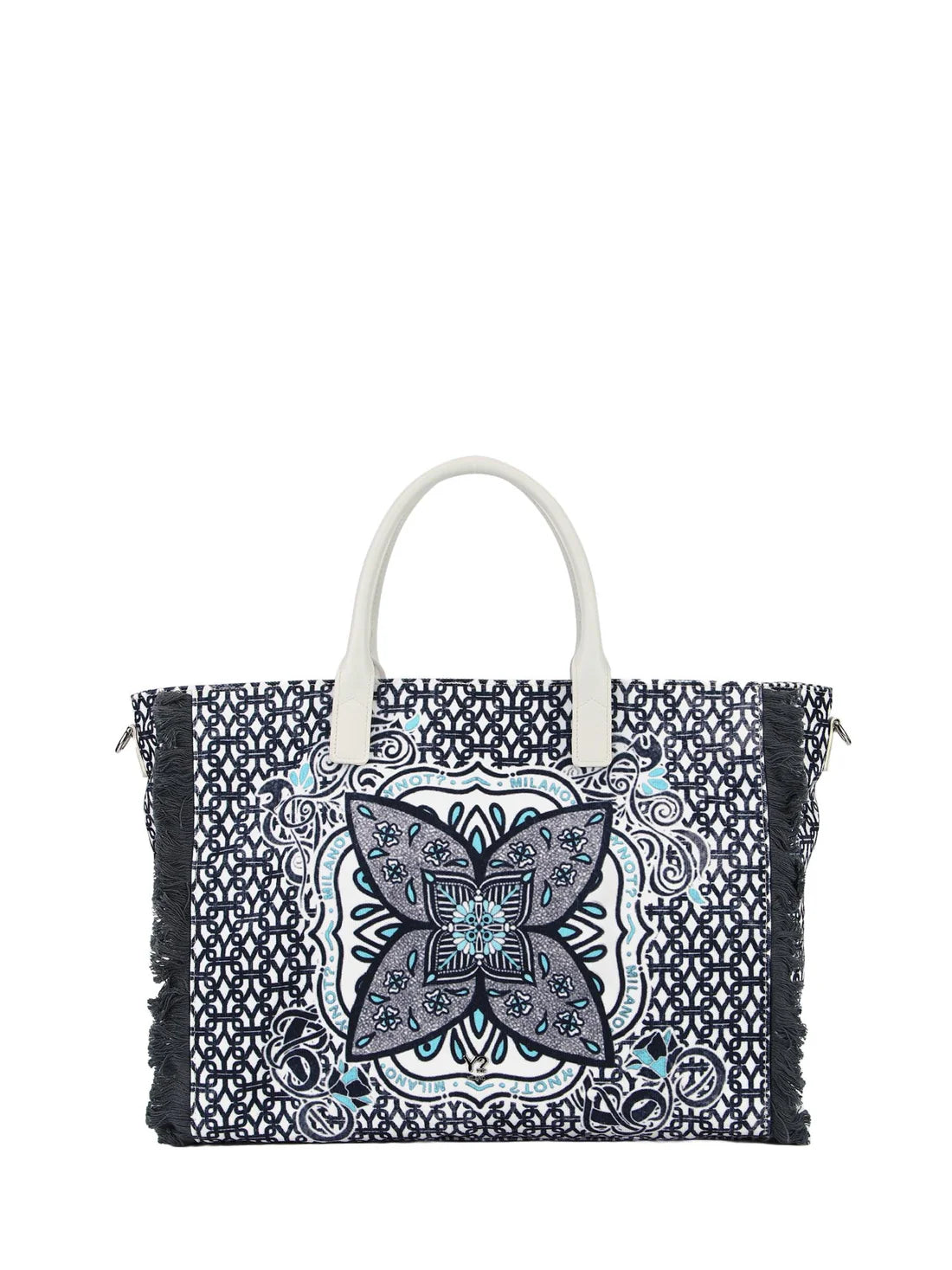 Borsa mare YNot Tote Large fantasia floreale da donna