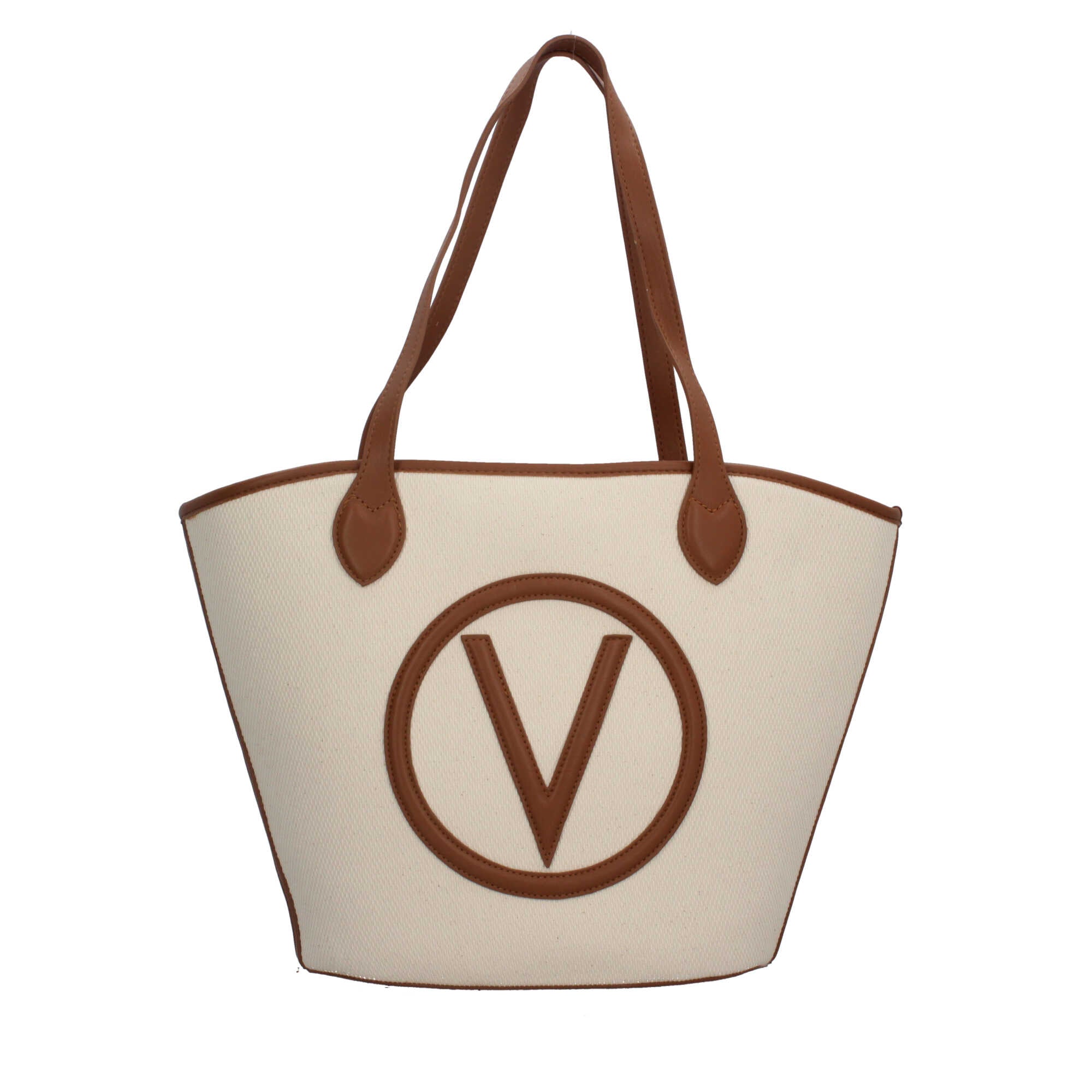 Borsa shopper Valentino con logo e doppio manico