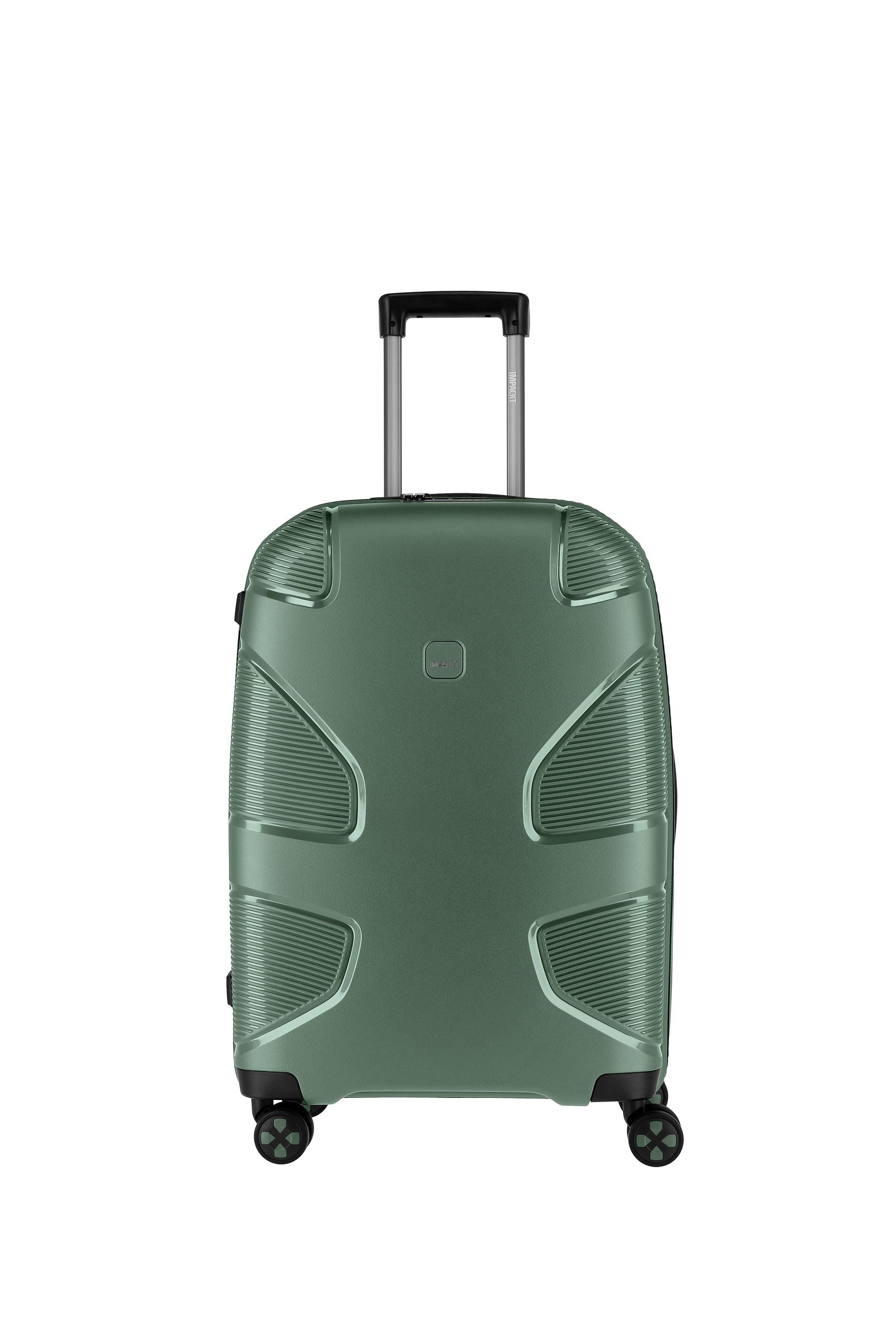 Valigia rigida Travelite Impackt M con chiusura TSA, ruote Click & Roll e capacità 73L