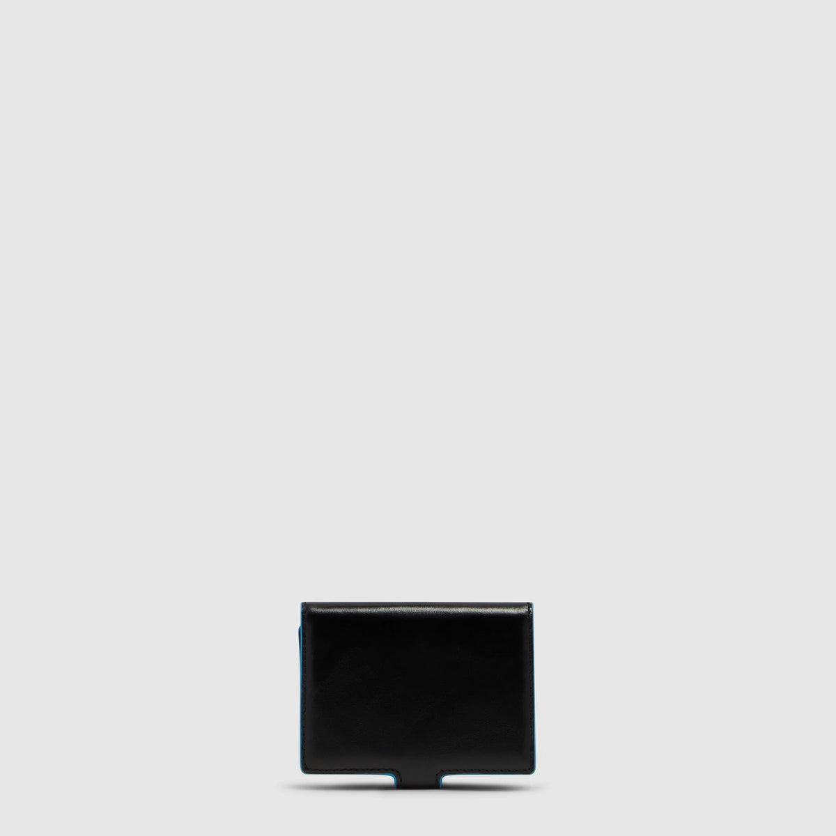 Piquadro Portafoglio Modulare MagSafe in Pelle Blue Square Blu Notte