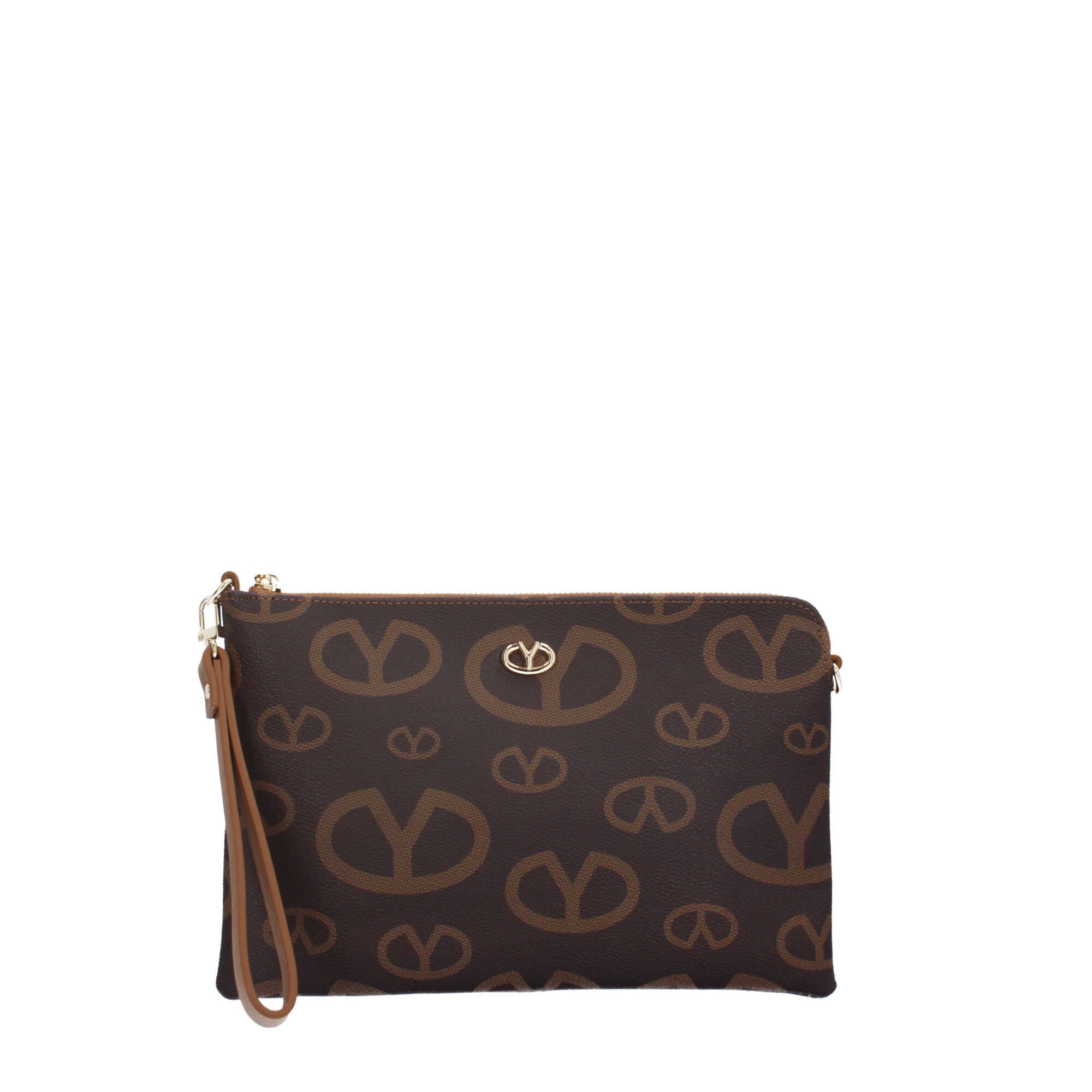 Pochette Y Not con chiusura zip logate