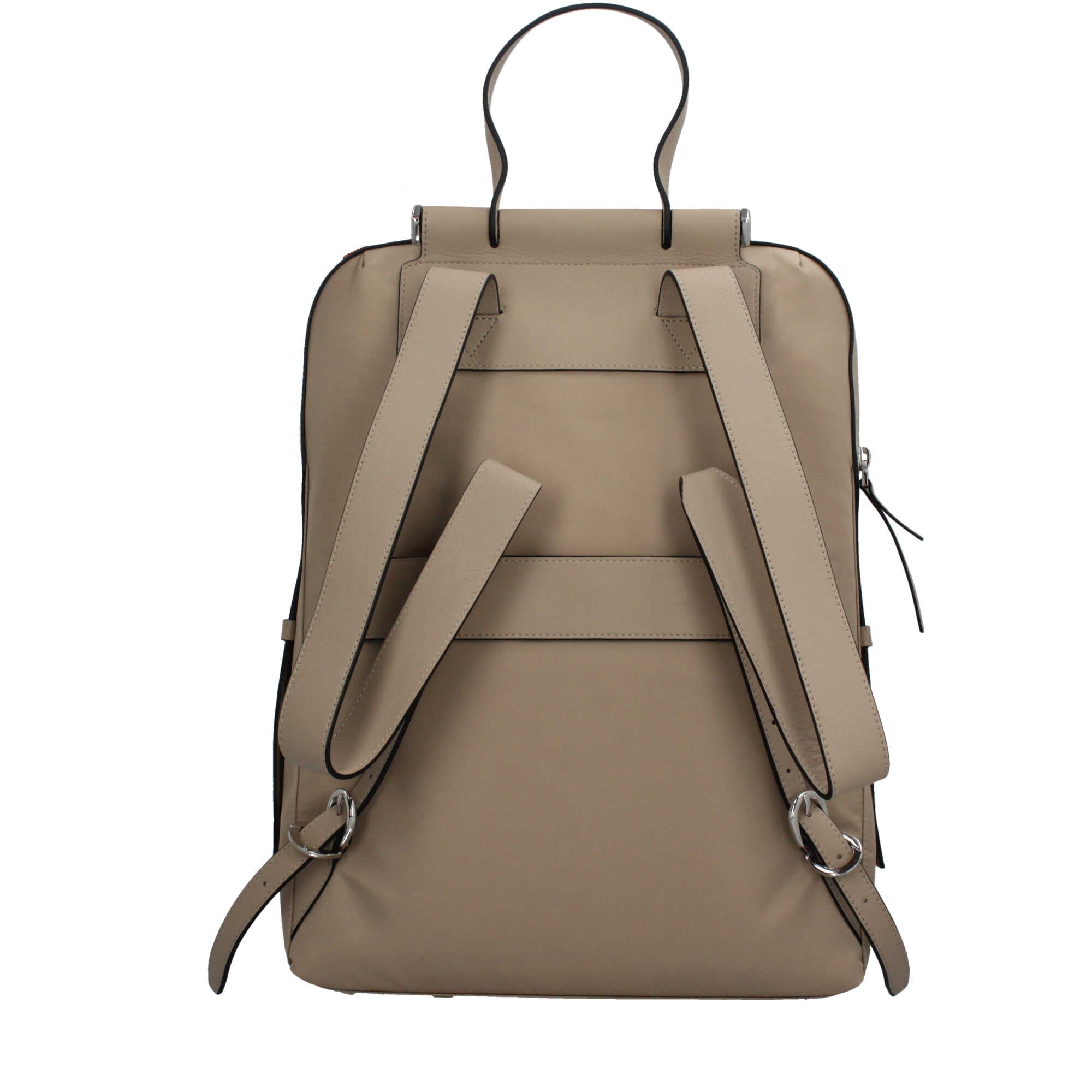 Piquadro zaino porta PC 14" in pelle con protezione antiurto e RFID