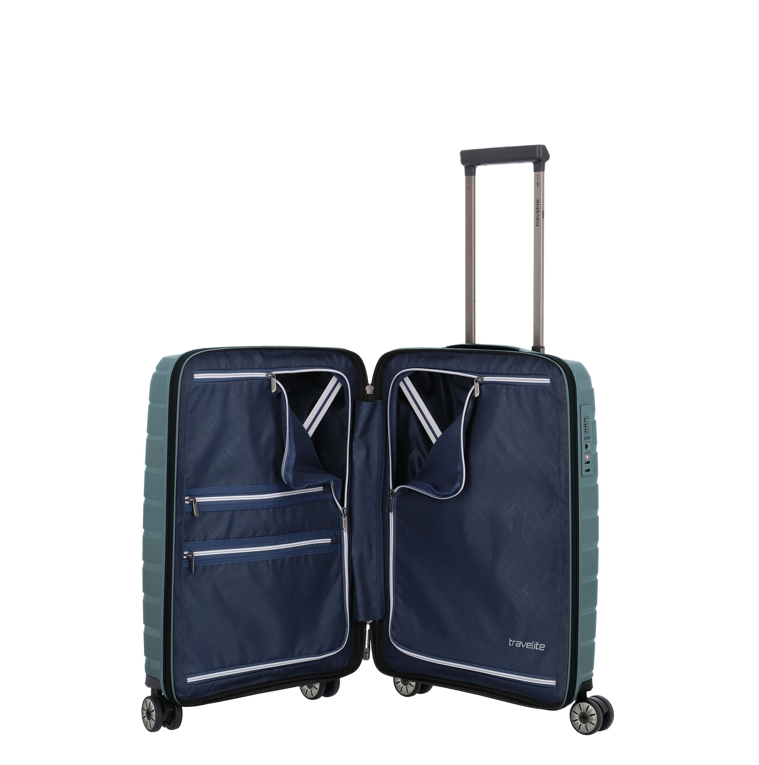 Valigia bagaglio a mano Travelite Air Base S con TSA e ruote doppie