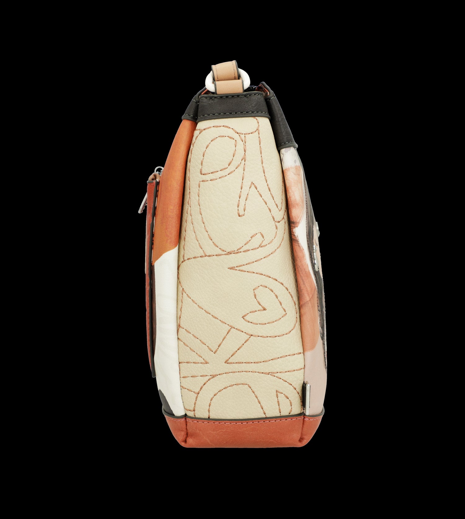 Borsa a tracolla Anekke con design artistico ispirato alla danza