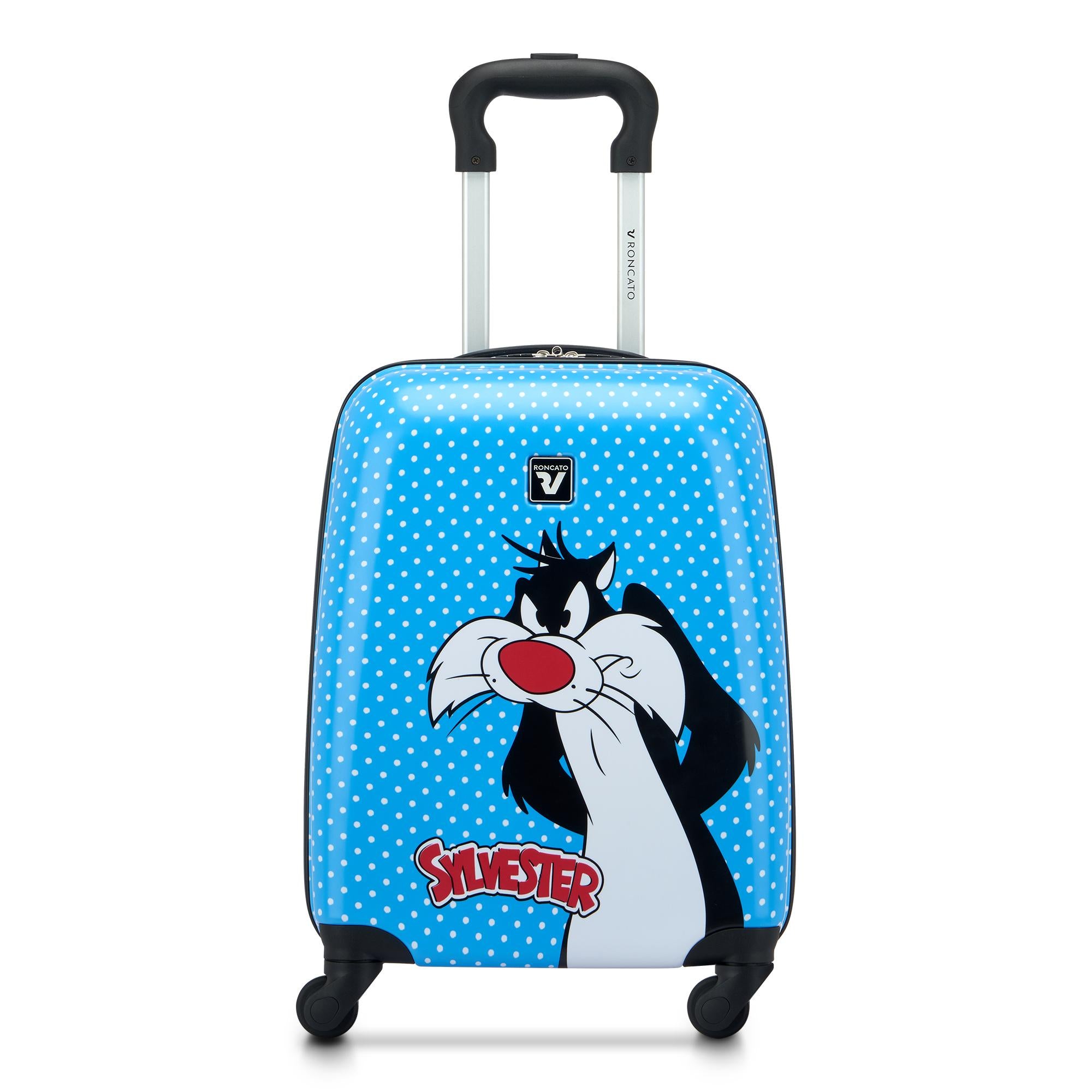 Trolley da cabina Roncato Looney Tunes con stampa e sacca coordinata