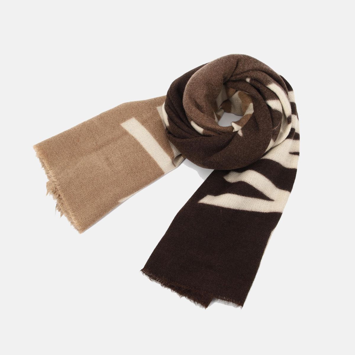 Sciarpa Y Not morbida con maxi logo