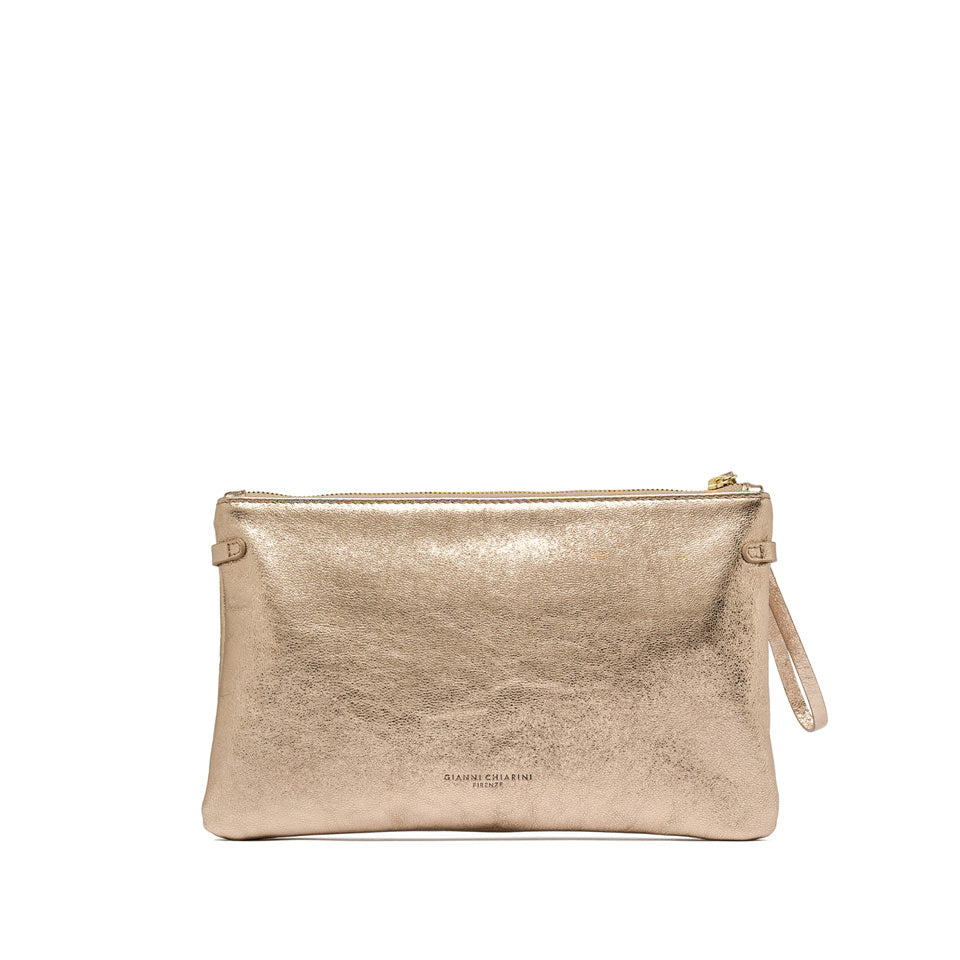 Pochette a Tracolla Gianni Chiarini Hermy in pelle metallizzata