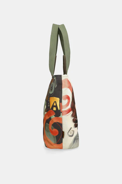 Borsa mare Anekke capiente con doppi manici e chiusura con zip Grigio TU | Giò Fashion
