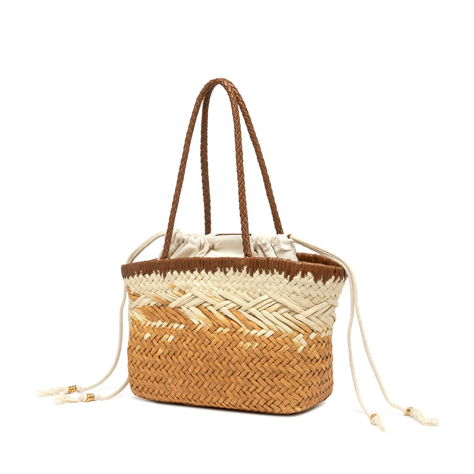 Borsa Basket Gianni Chiarini Paloma in paglia intrecciata