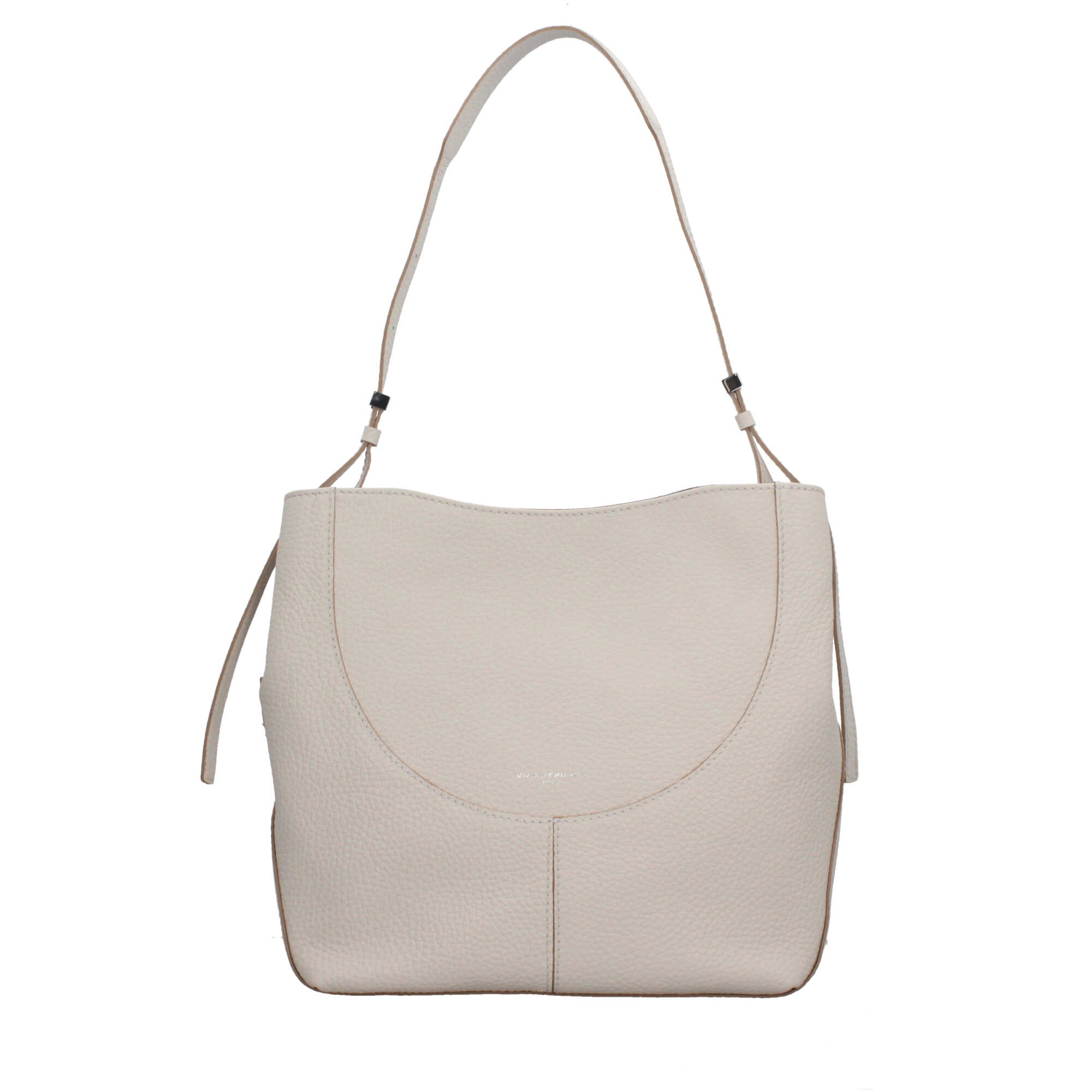 Gianni Chiarini Minerva borsa a spalla in pelle grana maxi con chiusura magnetica
