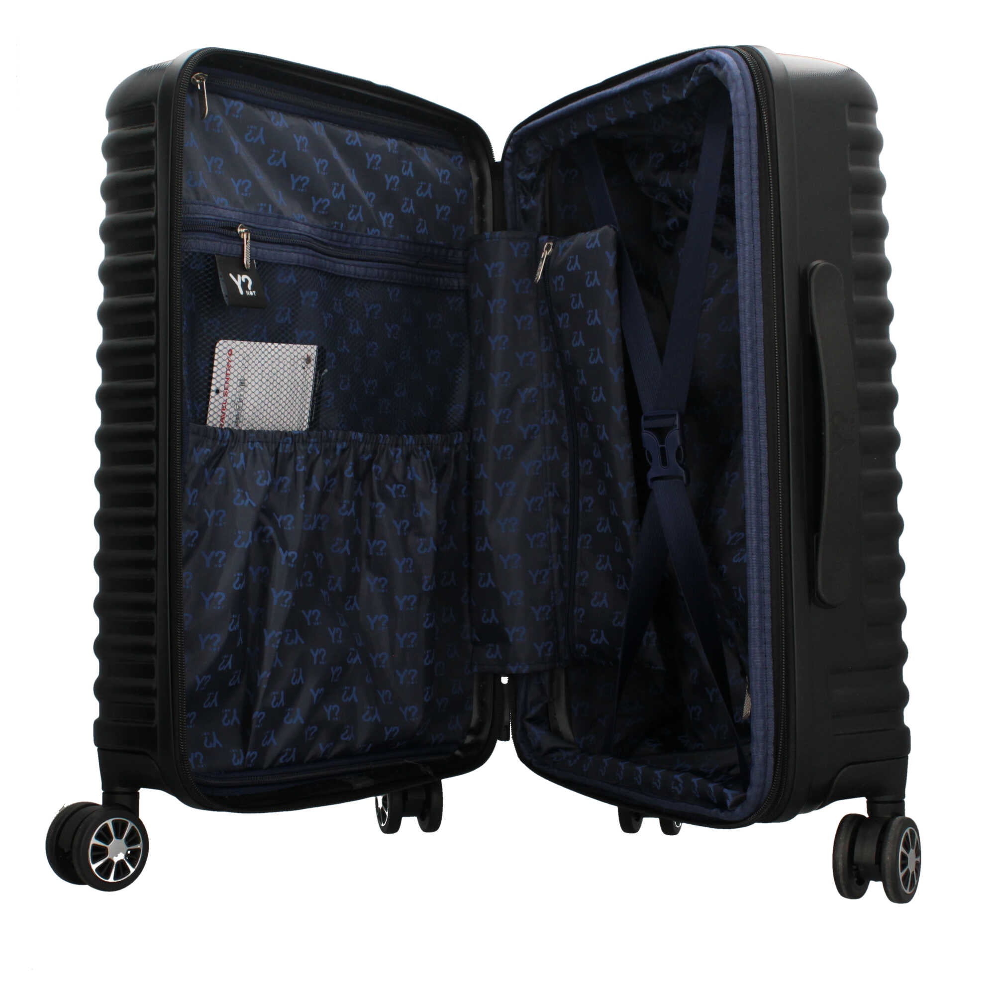 Trolley cabina YNot? 4 ruote – Valigia rigida leggera con chiusura TSA