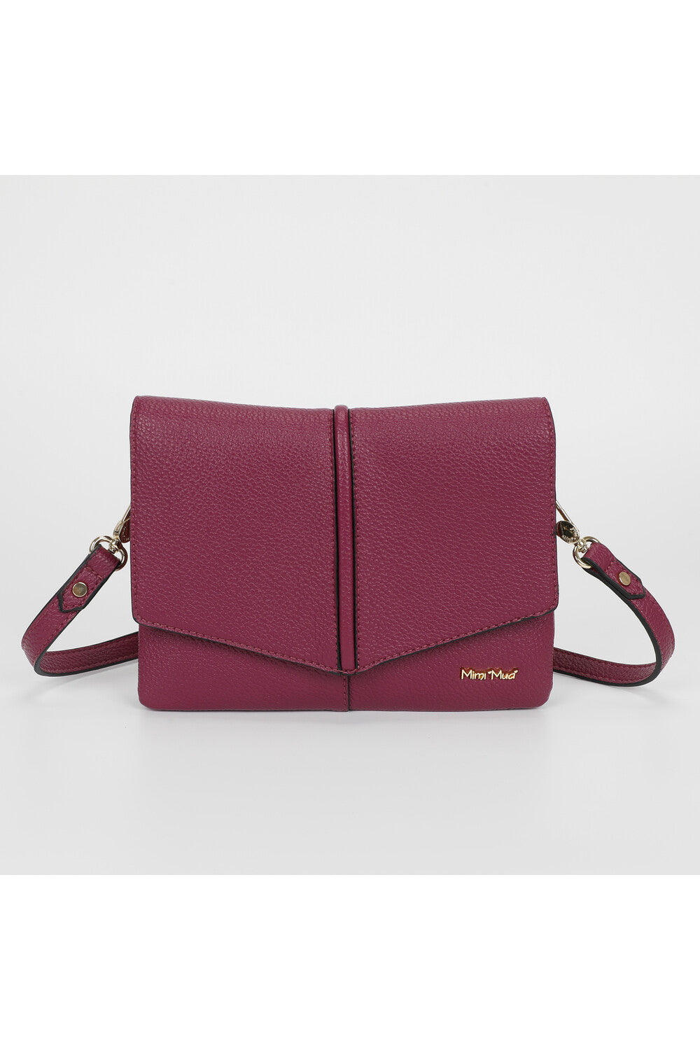 Mimi Mua borsa a tracolla compatta in ecopelle FUXIA TU | Giò Fashion