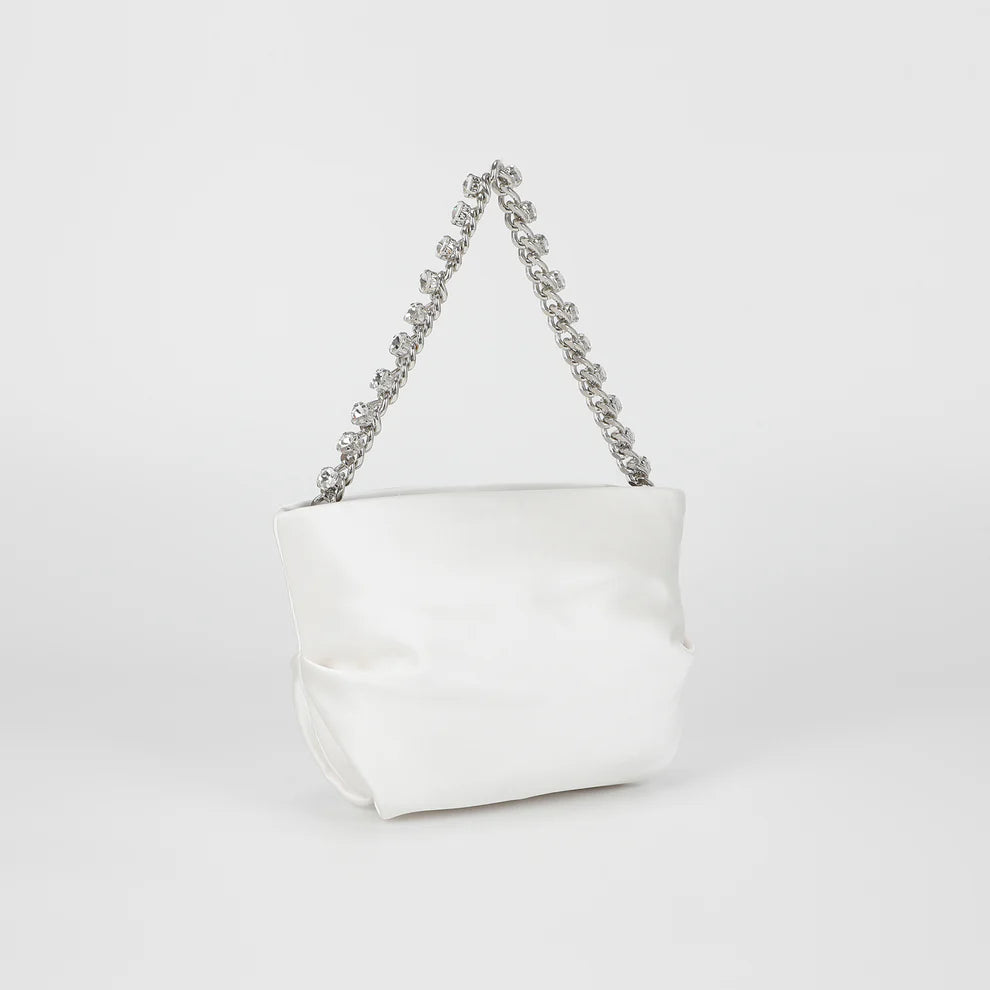 Borsa spalla donna Mimi Mua con manico gioiello