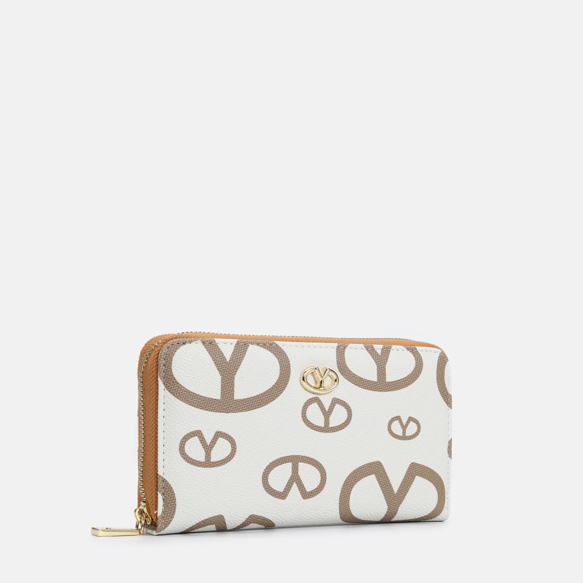 Portafoglio donna YNot con chiusura a zip e design minimal