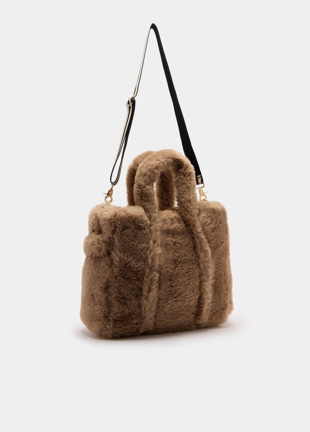Borsa Liu Jo shopper in pelliccia sintetica Marrone TU | Giò Fashion