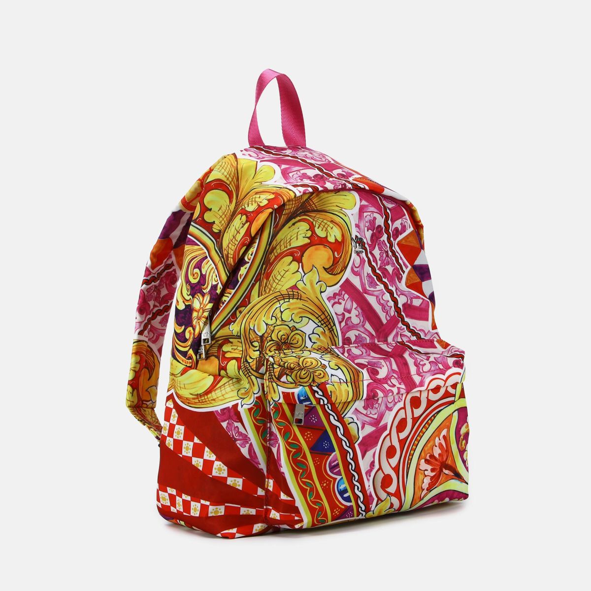 Zaino Y Not con fantasia barocca multicolore