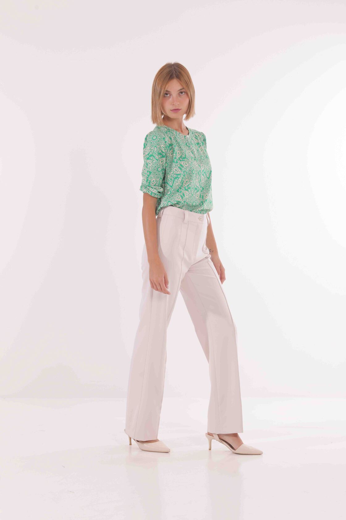 Pantaloni a Gamba Larga Mimi Mua