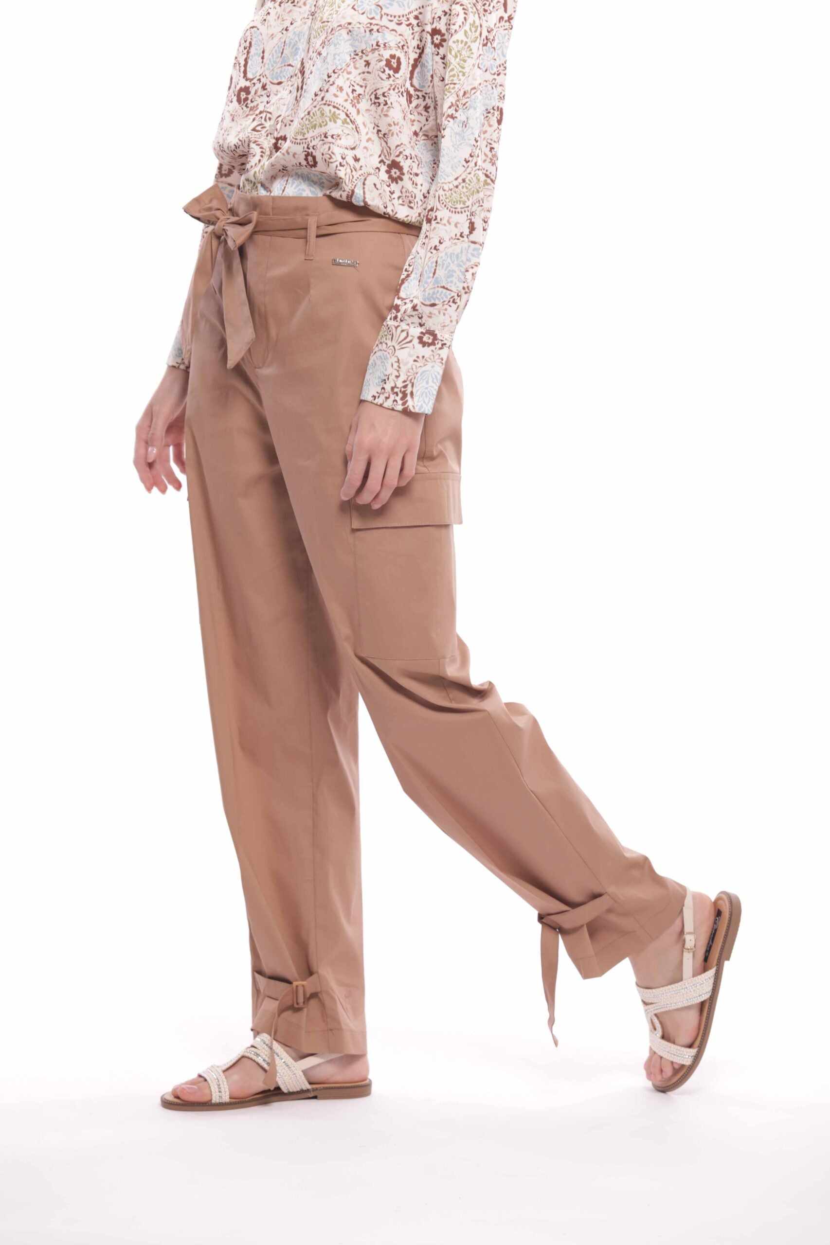 Pantalone con cintura e tasche laterali Mimi Mua