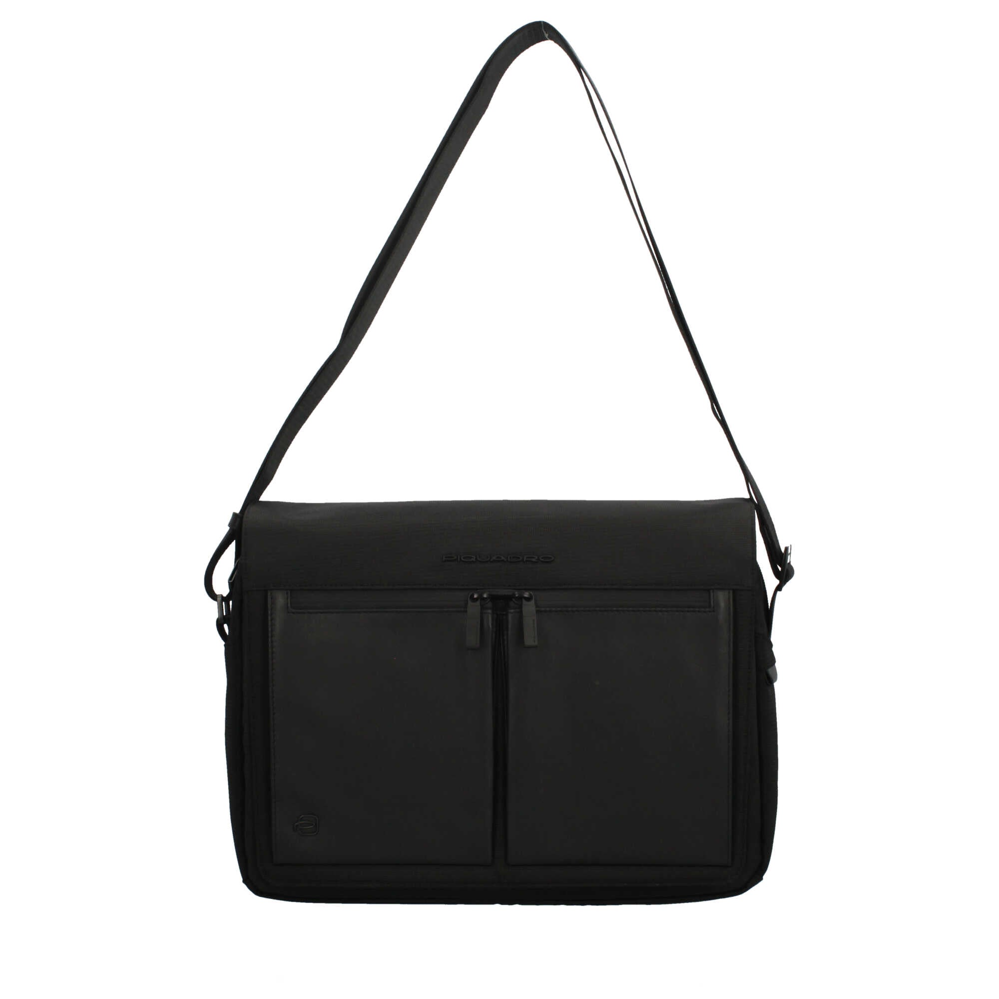 Cartella Piquadro con scomparto per laptop e tracolla regolabile – Eleganza e praticità per il lavoro