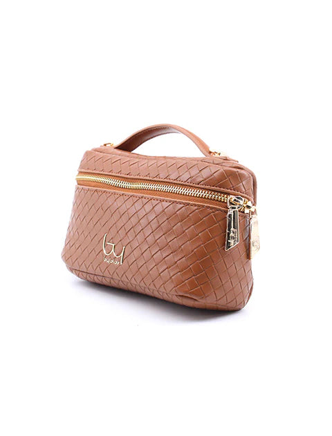 Borsa a Mano Donna By Byblos Bliss Intrecciata con Tracolla