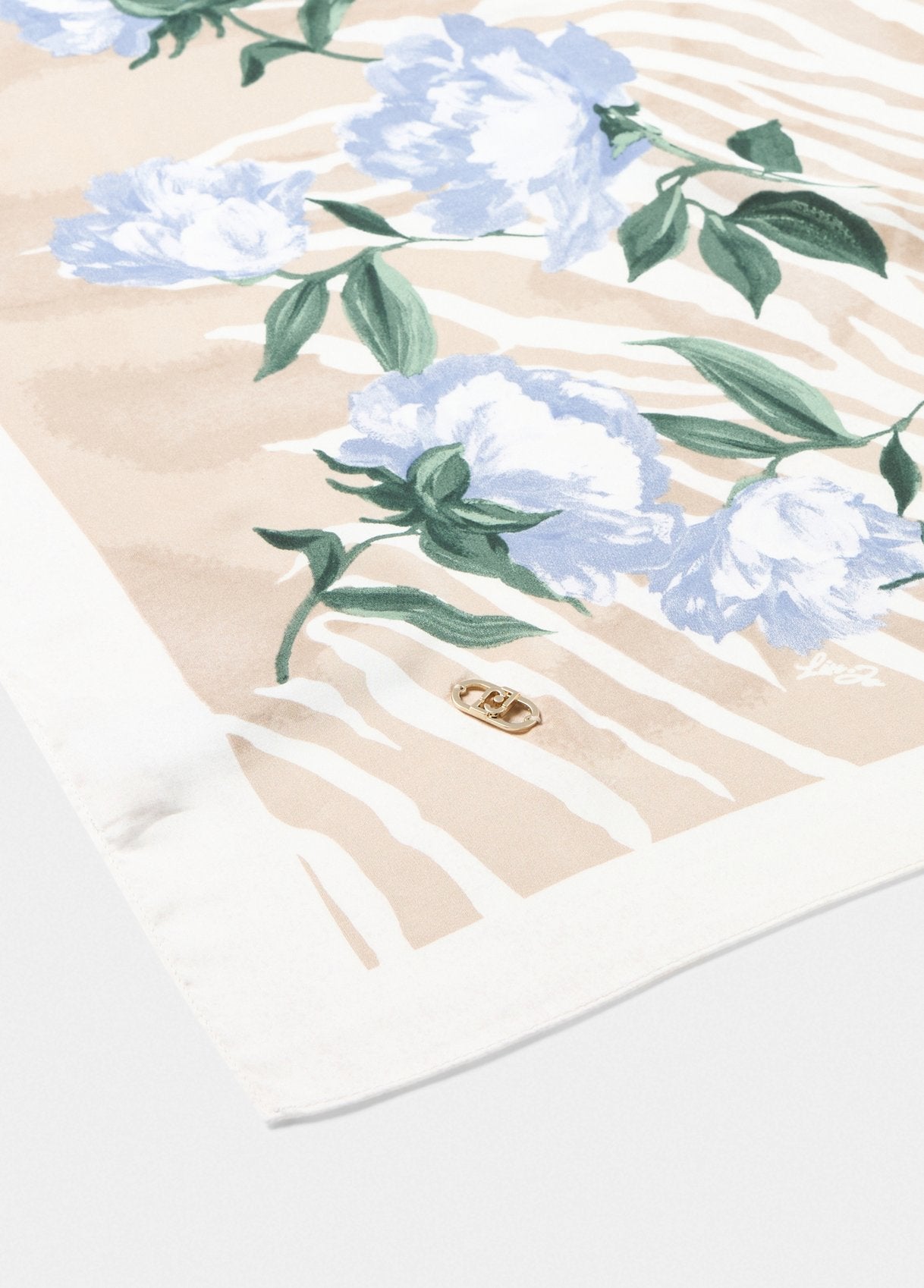 Foulard Liu Jo stampa animalier patchwork